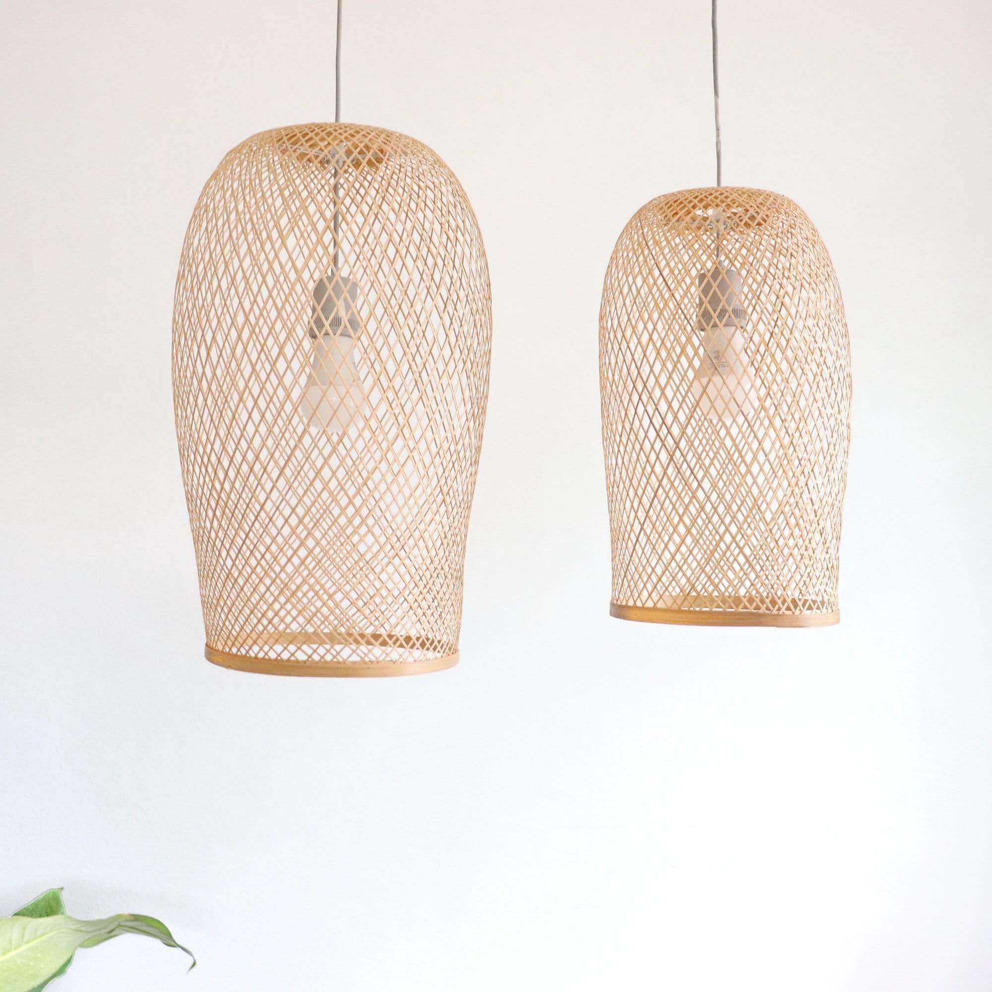 Punna - Bamboo Pendant Light Shade By Thaihome - Image 3