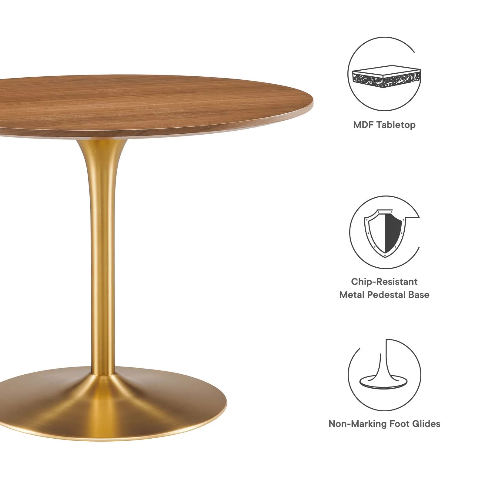Pursuit 40" Dining Table By Modway - EEI-6313 - Image 11