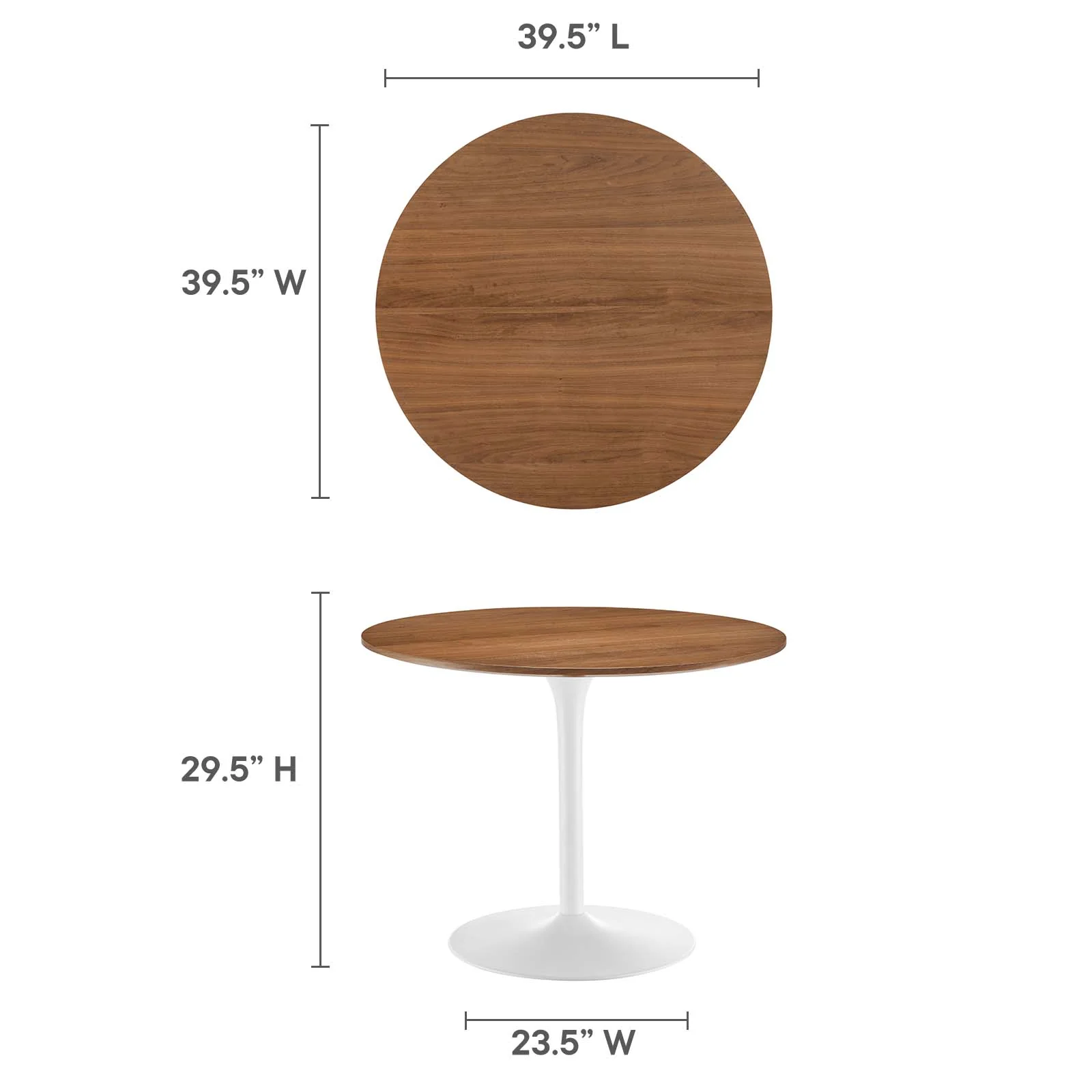 Pursuit 40" Dining Table By Modway - EEI-6313 - Image 19