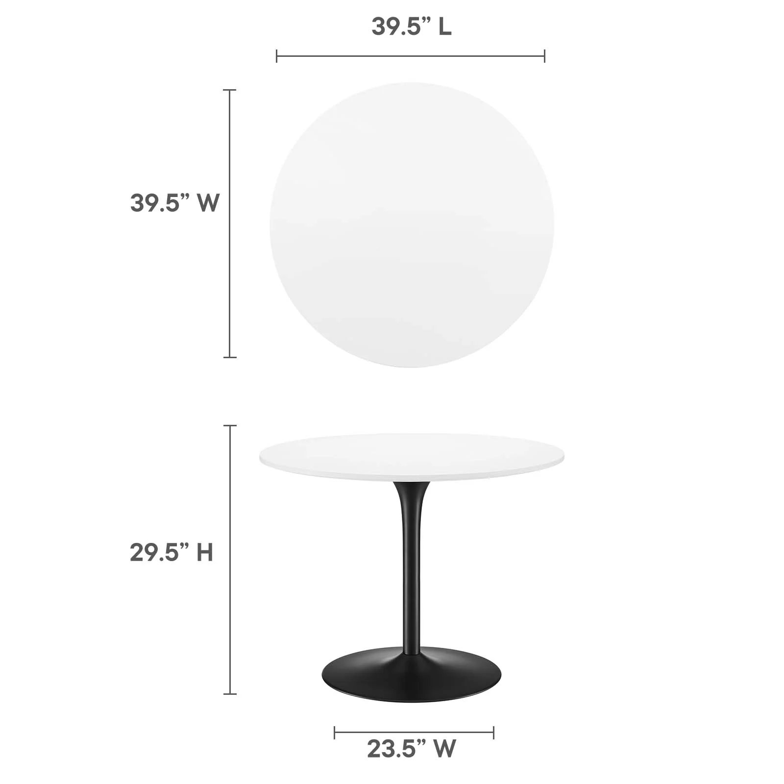 Pursuit 40" Dining Table By Modway - EEI-6313 - Image 26