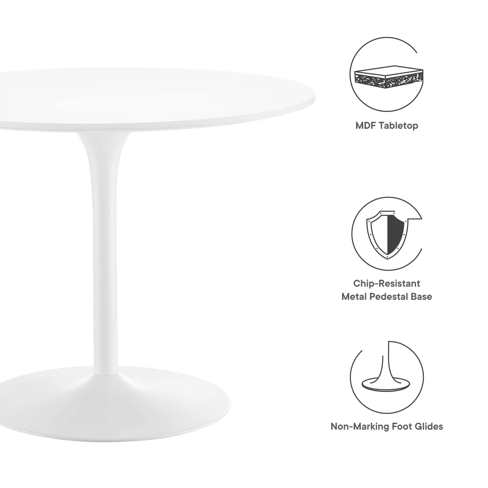 Pursuit 40" Dining Table By Modway - EEI-6313 - Image 39
