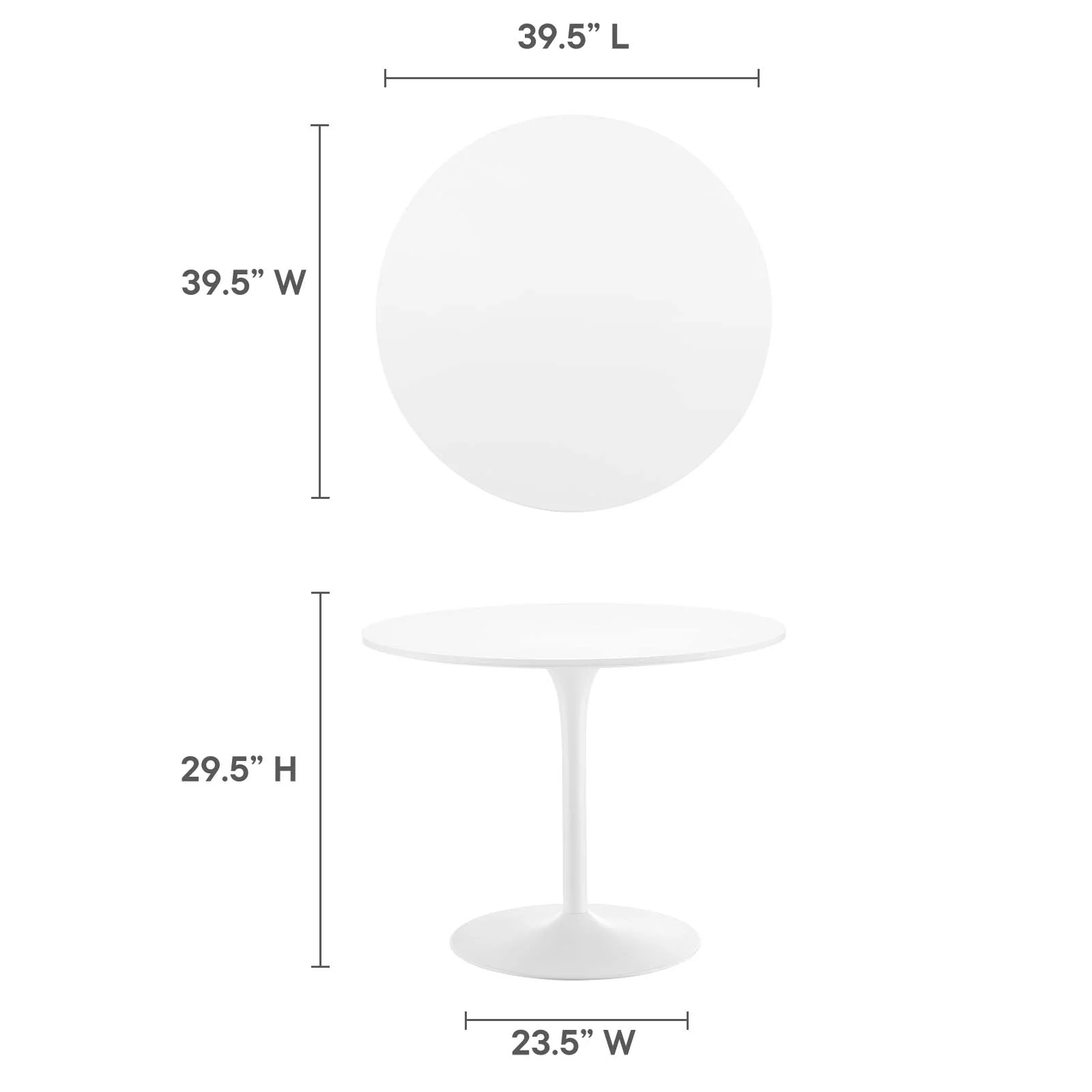 Pursuit 40" Dining Table By Modway - EEI-6313 - Image 40