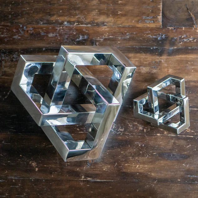 Puzzle 5"H Sculpture By Gold Leaf Design Group - Image 3
