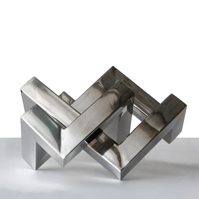 Puzzle 5"H Sculpture By Gold Leaf Design Group - Image 6
