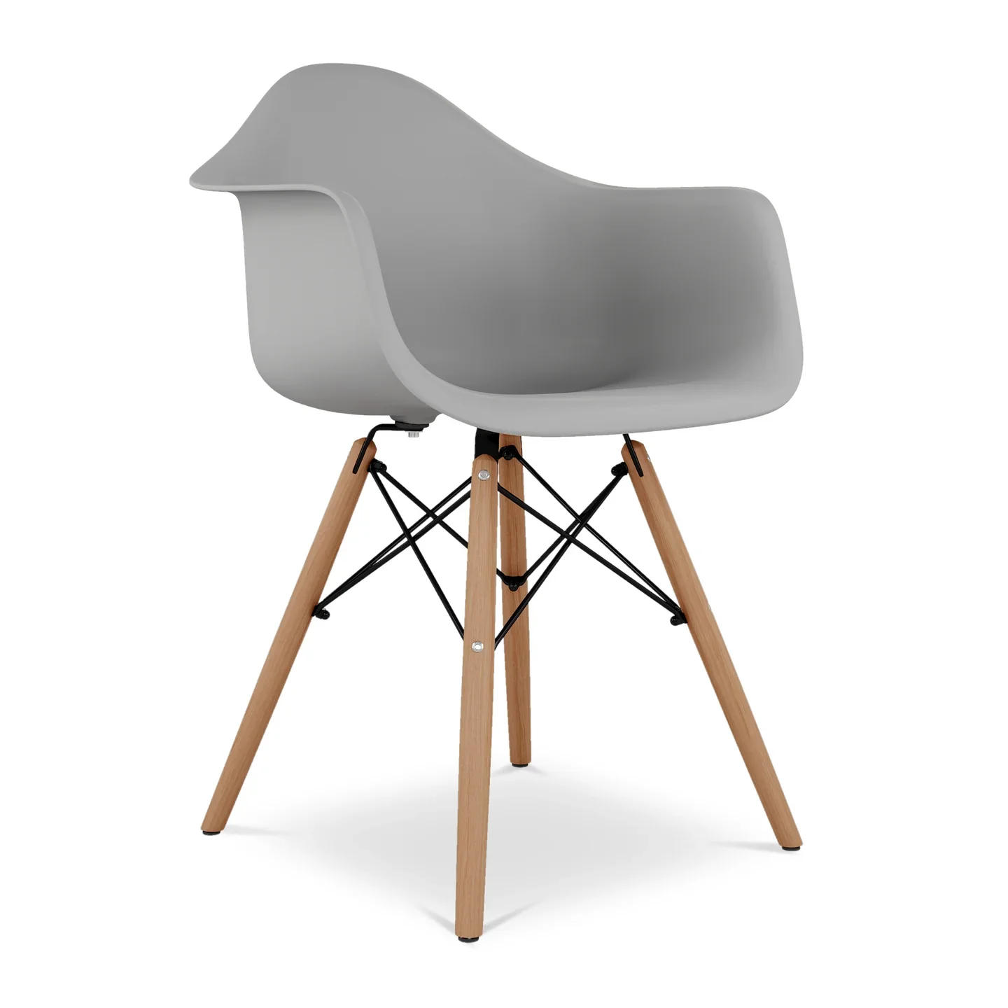Pyramid Armchair, Gray By World Modern Design - Image 2