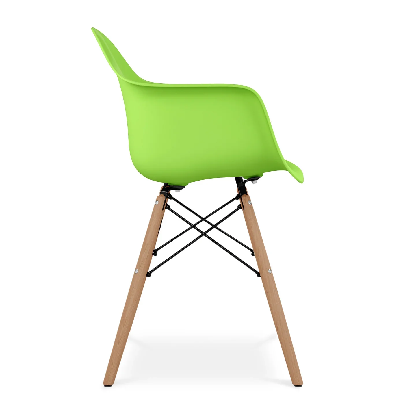 Pyramid Armchair, Green By World Modern Design - Image 3