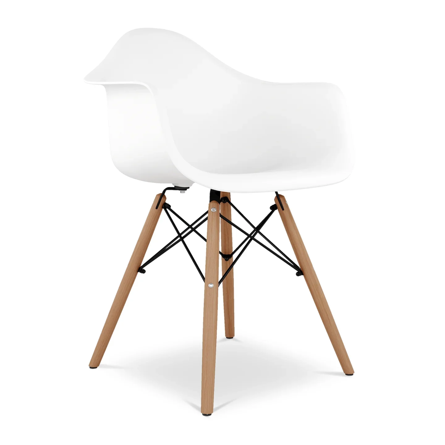 Pyramid Armchair, White By World Modern Design - Image 2