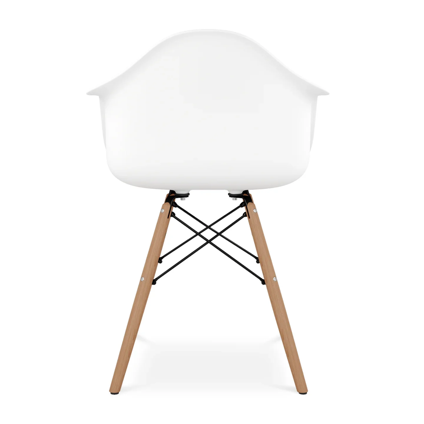 Pyramid Armchair, White By World Modern Design - Image 4