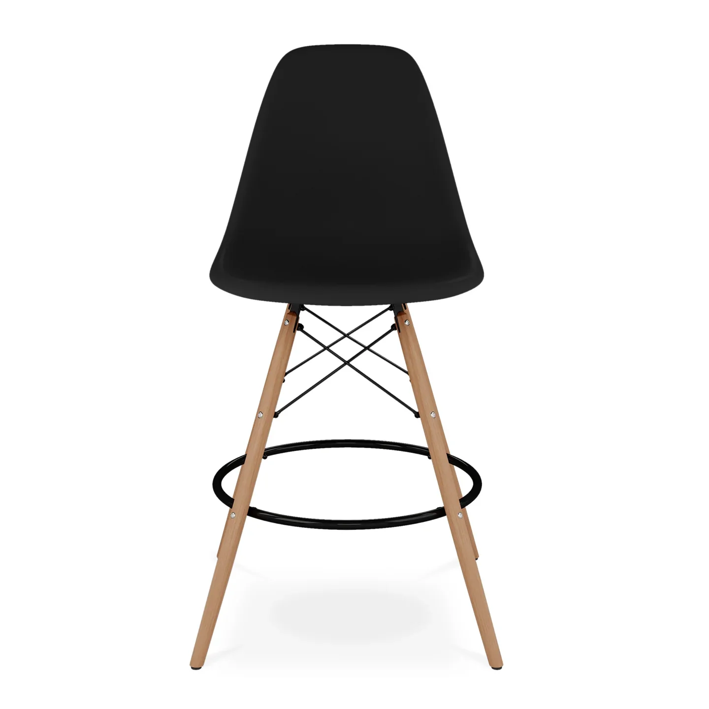 Pyramid Counter Stool, Black By World Modern Design - Image 6