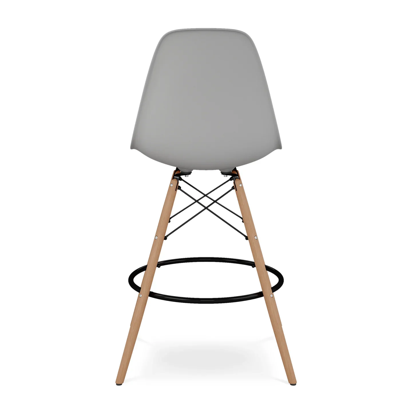 Pyramid Counter Stool, Gray By World Modern Design - Image 2