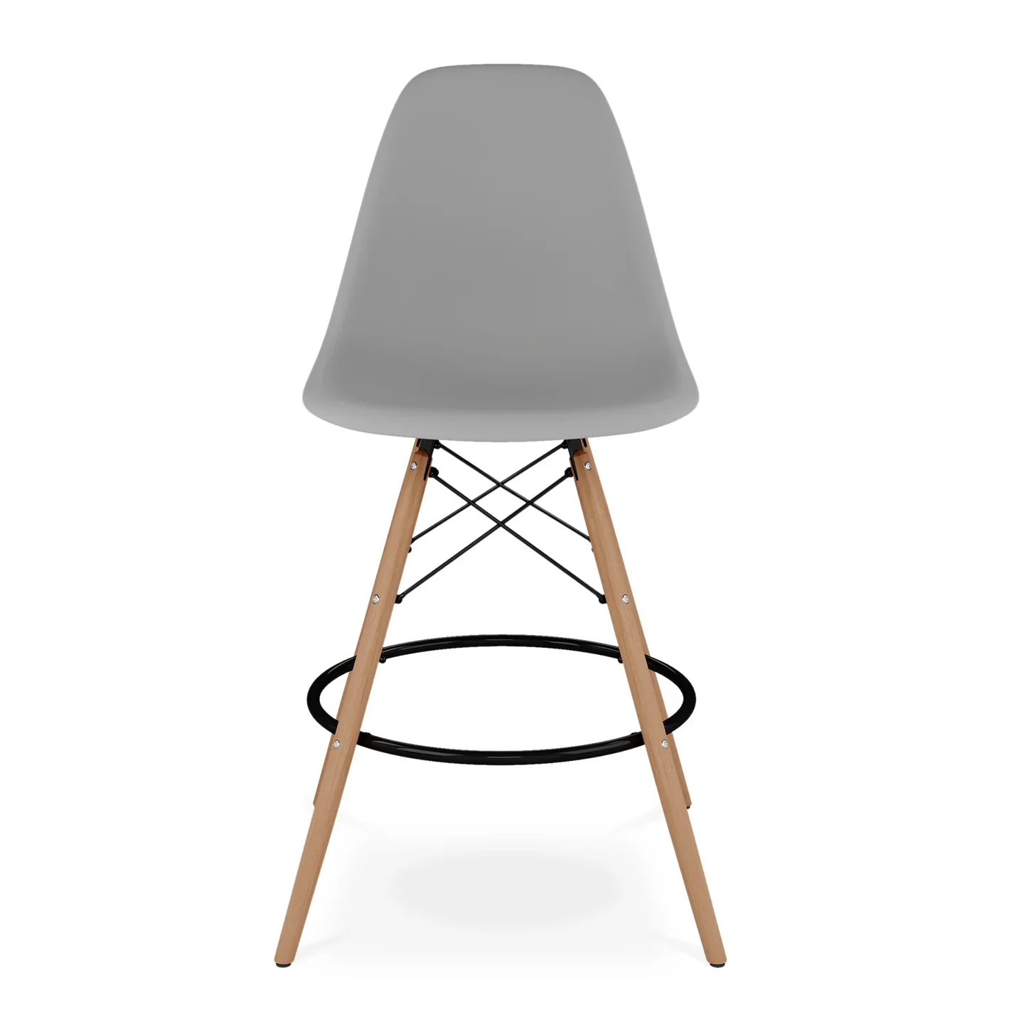 Pyramid Counter Stool, Gray By World Modern Design - Image 4