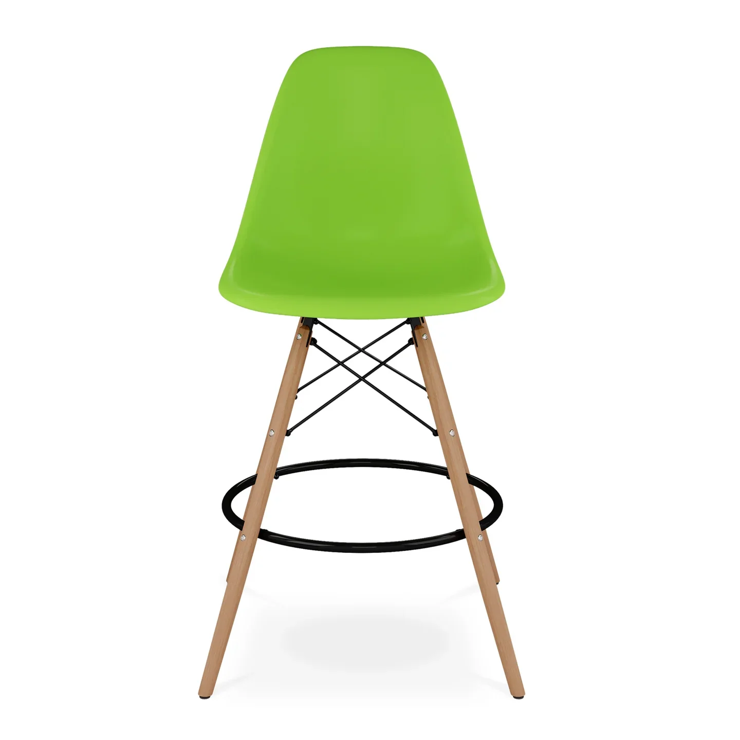 Pyramid Counter Stool, Green By World Modern Design - Image 4
