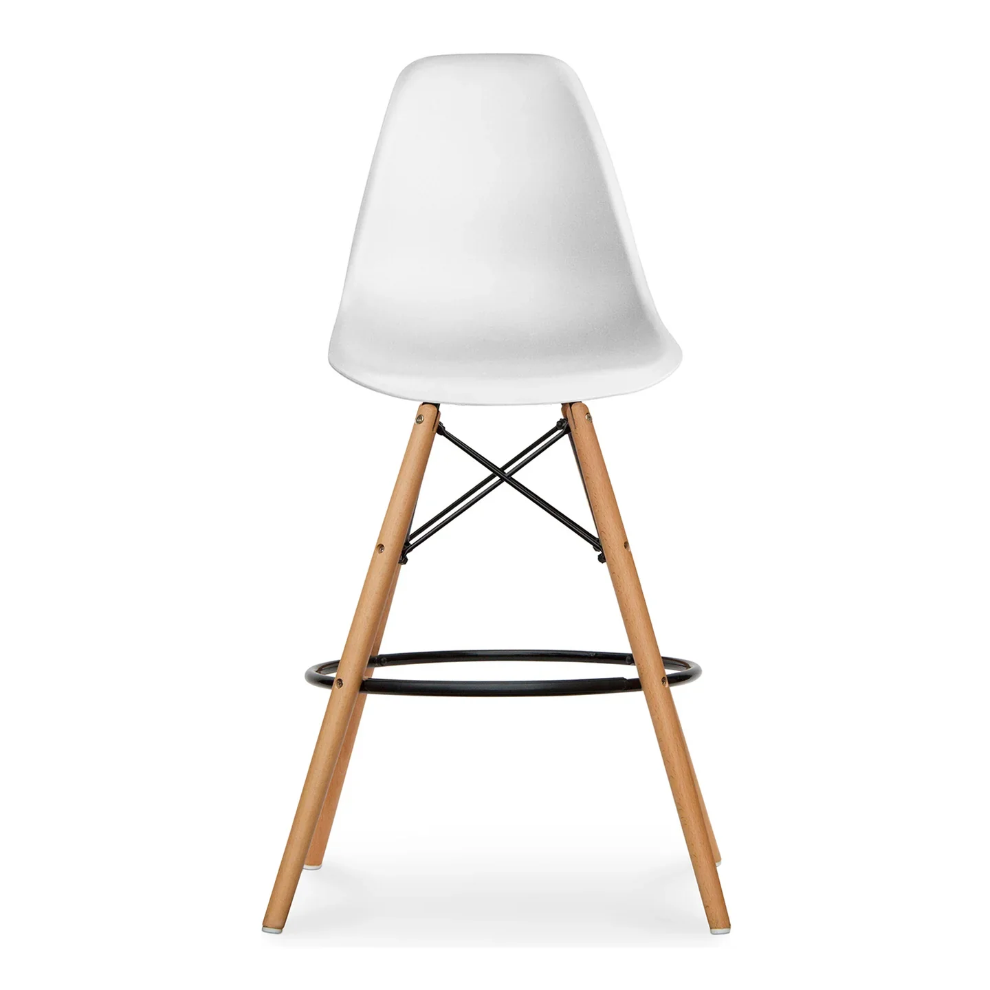 Pyramid Counter Stool, White By World Modern Design - Image 5
