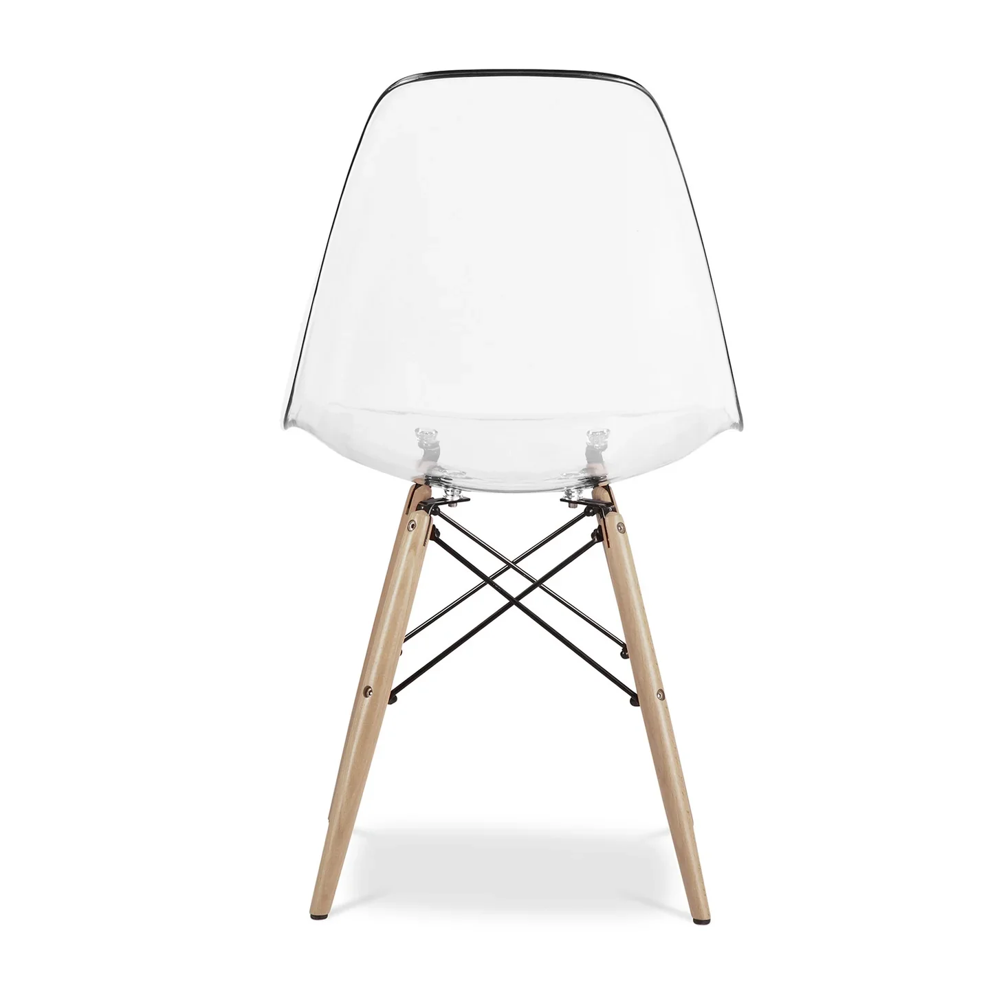 Pyramid Dining Chair, Clear By World Modern Design - Image 5
