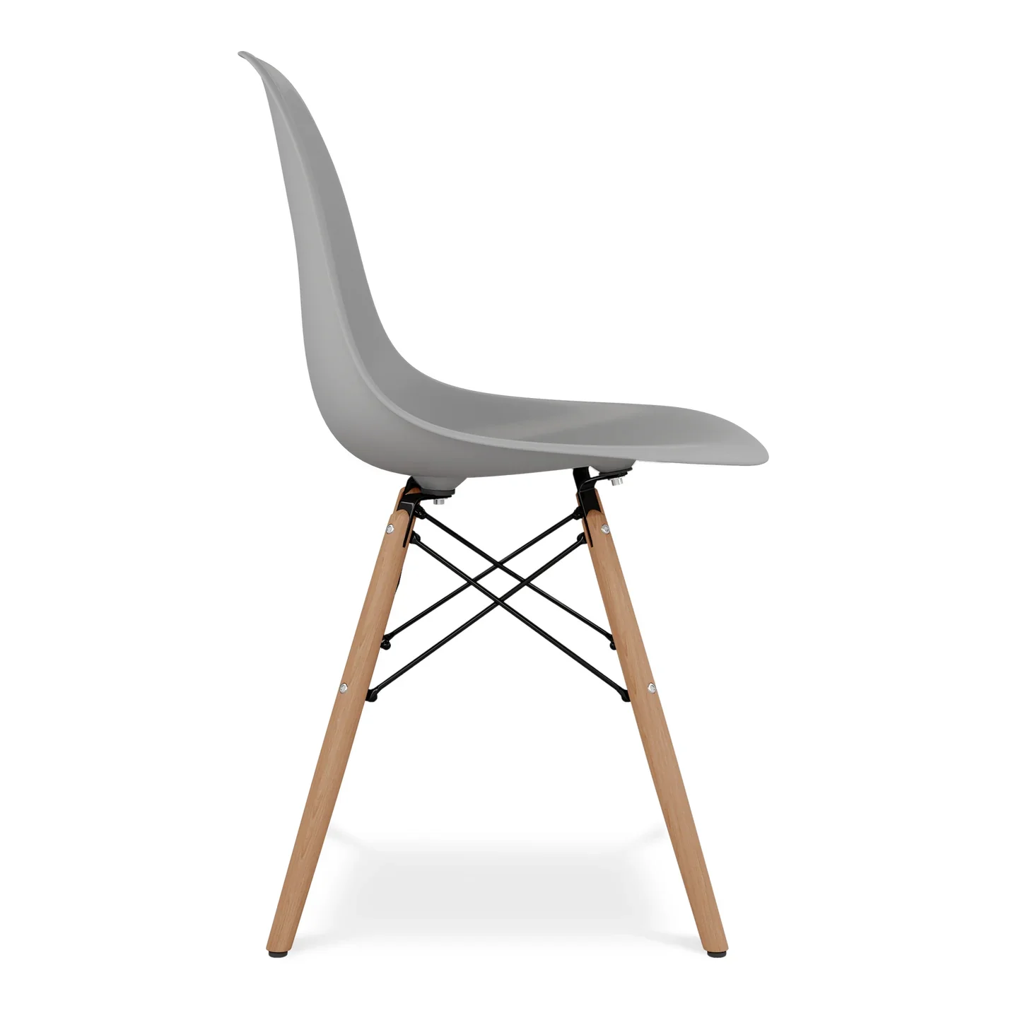 Pyramid Dining Chair, Gray By World Modern Design - Image 3