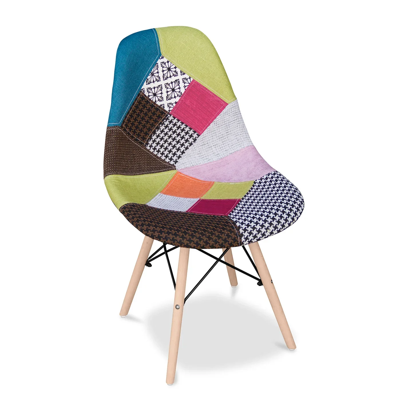 Pyramid Dining Chair, Multi By World Modern Design - Image 3