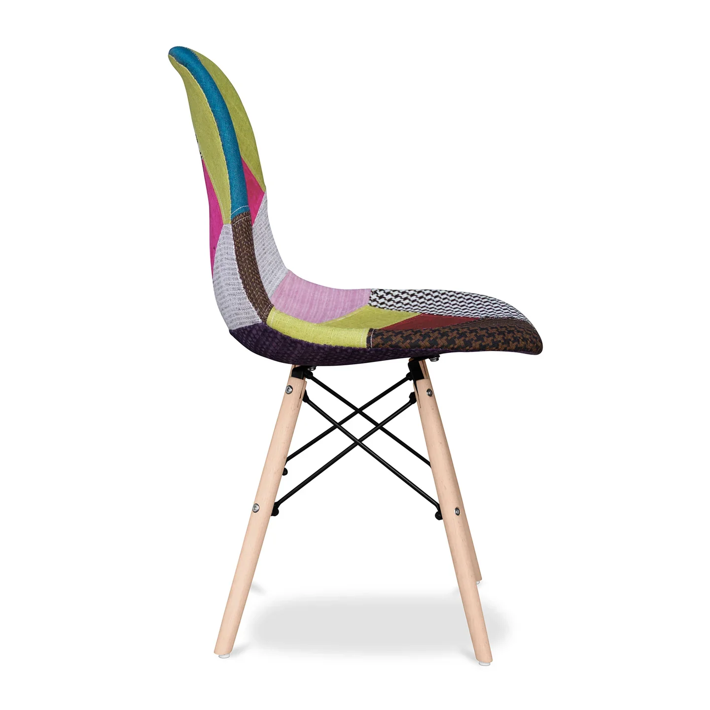Pyramid Dining Chair, Multi By World Modern Design - Image 4