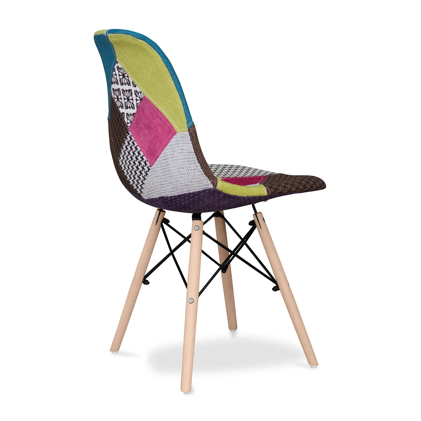 Pyramid Dining Chair, Multi By World Modern Design - Image 5