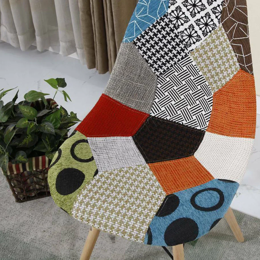 Pyramid Dining Chair, Multi By World Modern Design - Image 8