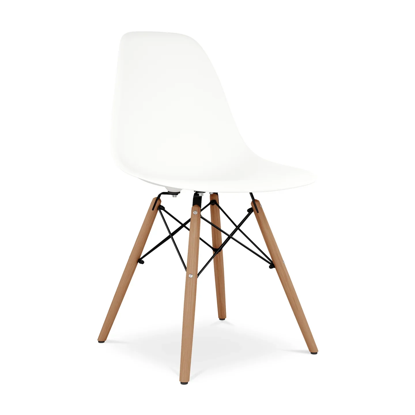 Pyramid Dining Chair, White By World Modern Design - Image 2
