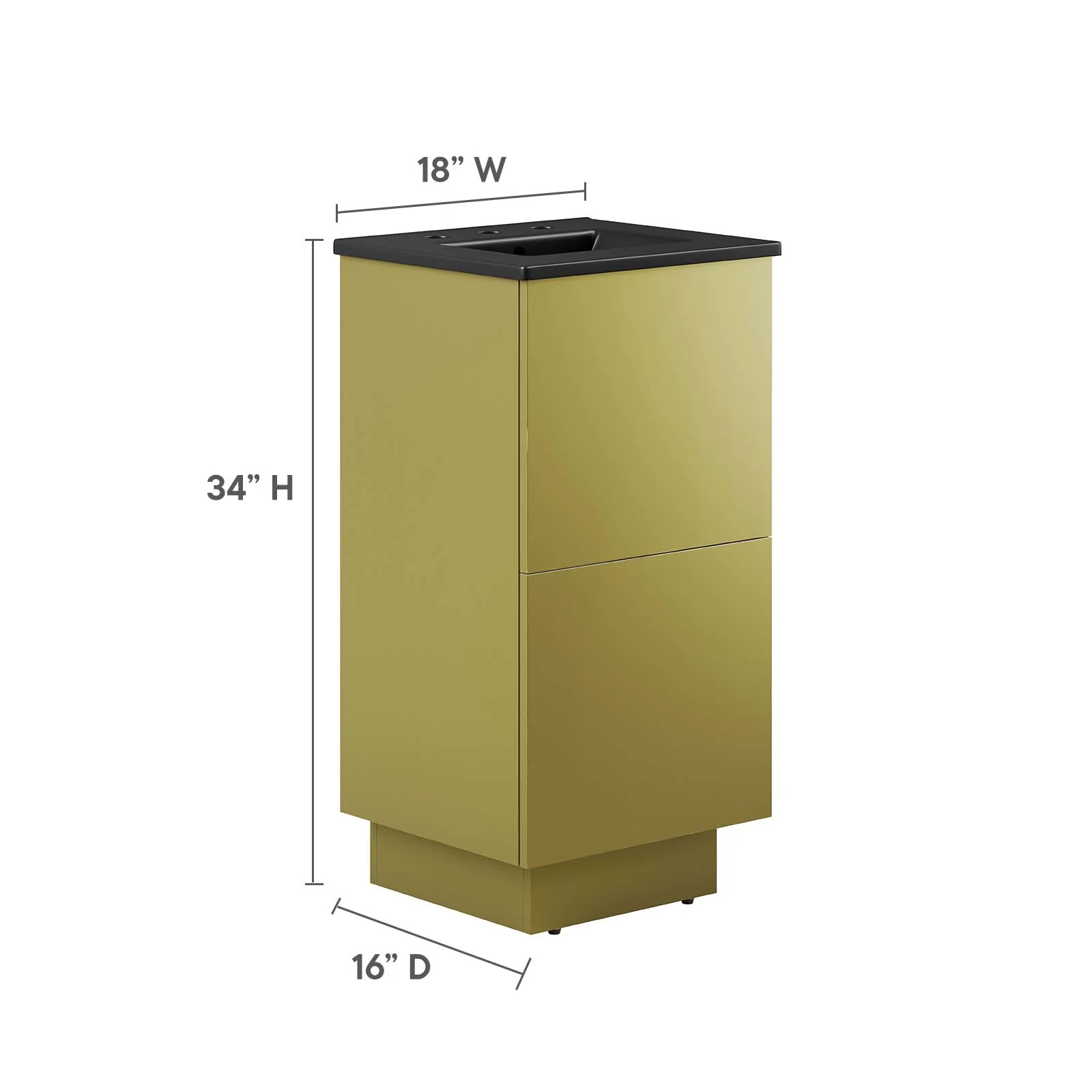 Quantum 18" Bathroom Vanity By Modway - EEI-6424 - Image 5