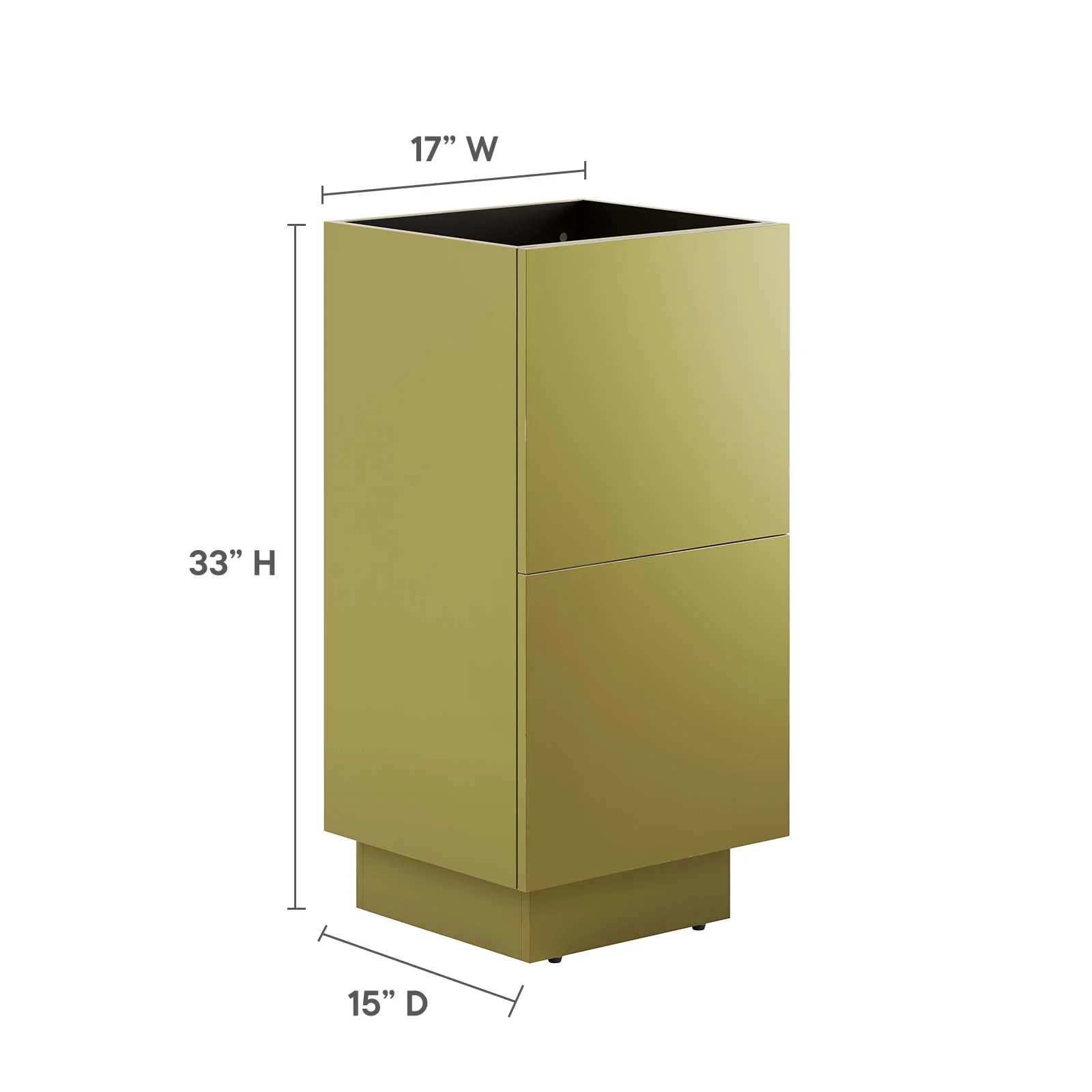 Quantum 18" Bathroom Vanity Cabinet (Sink Basin Not Included) By Modway - EEI-6131 - Image 7