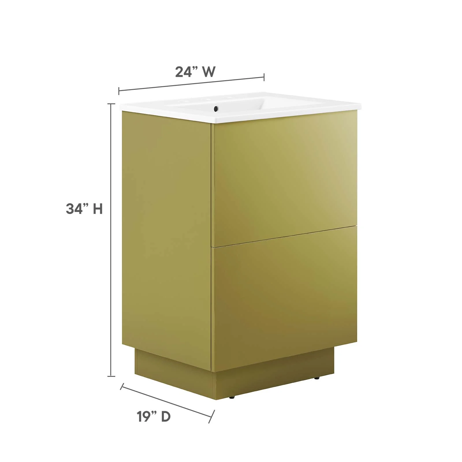 Quantum 24" Bathroom Vanity By Modway - EEI-6425 - Image 5