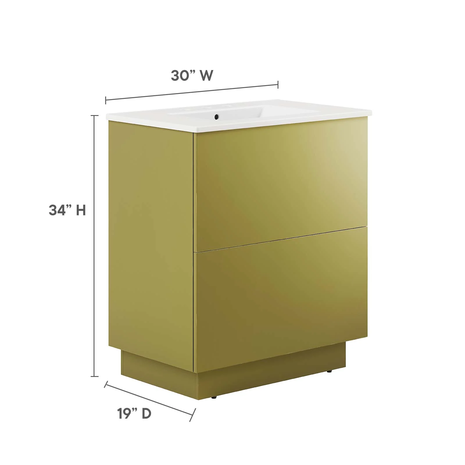 Quantum 30" Bathroom Vanity By Modway - EEI-6427 - Image 5