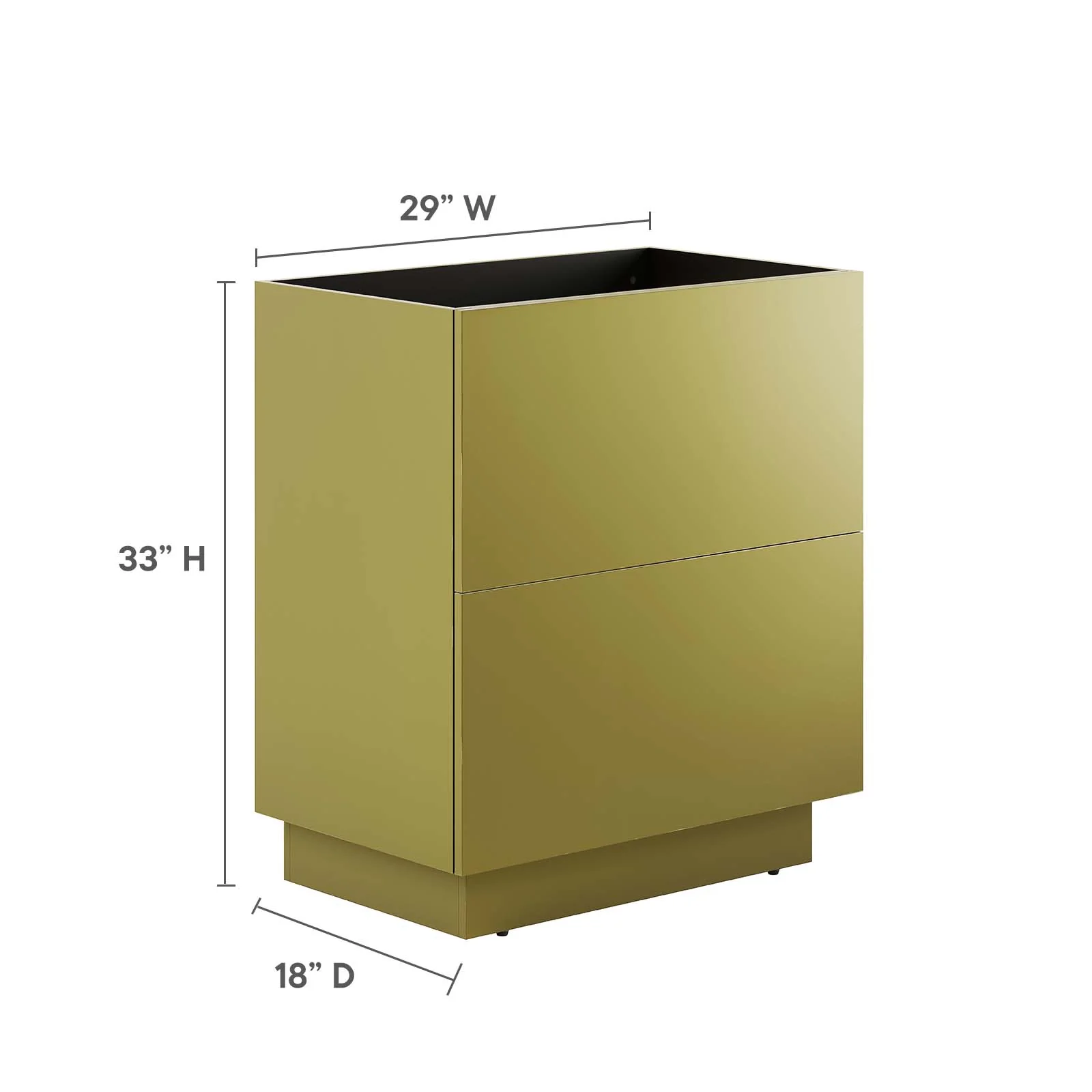 Quantum 30" Bathroom Vanity Cabinet (Sink Basin Not Included) By Modway - EEI-6133 - Image 7