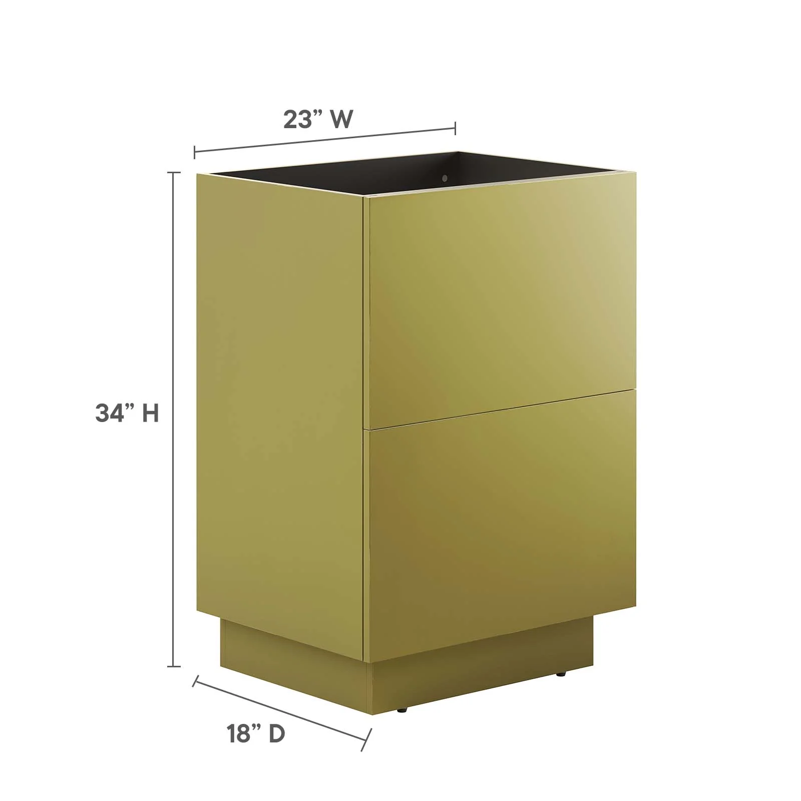 Quantum 32" 	Bathroom Vanity Cabinet (Sink Basin Not Included) By Modway - EEI-6132 - Image 7