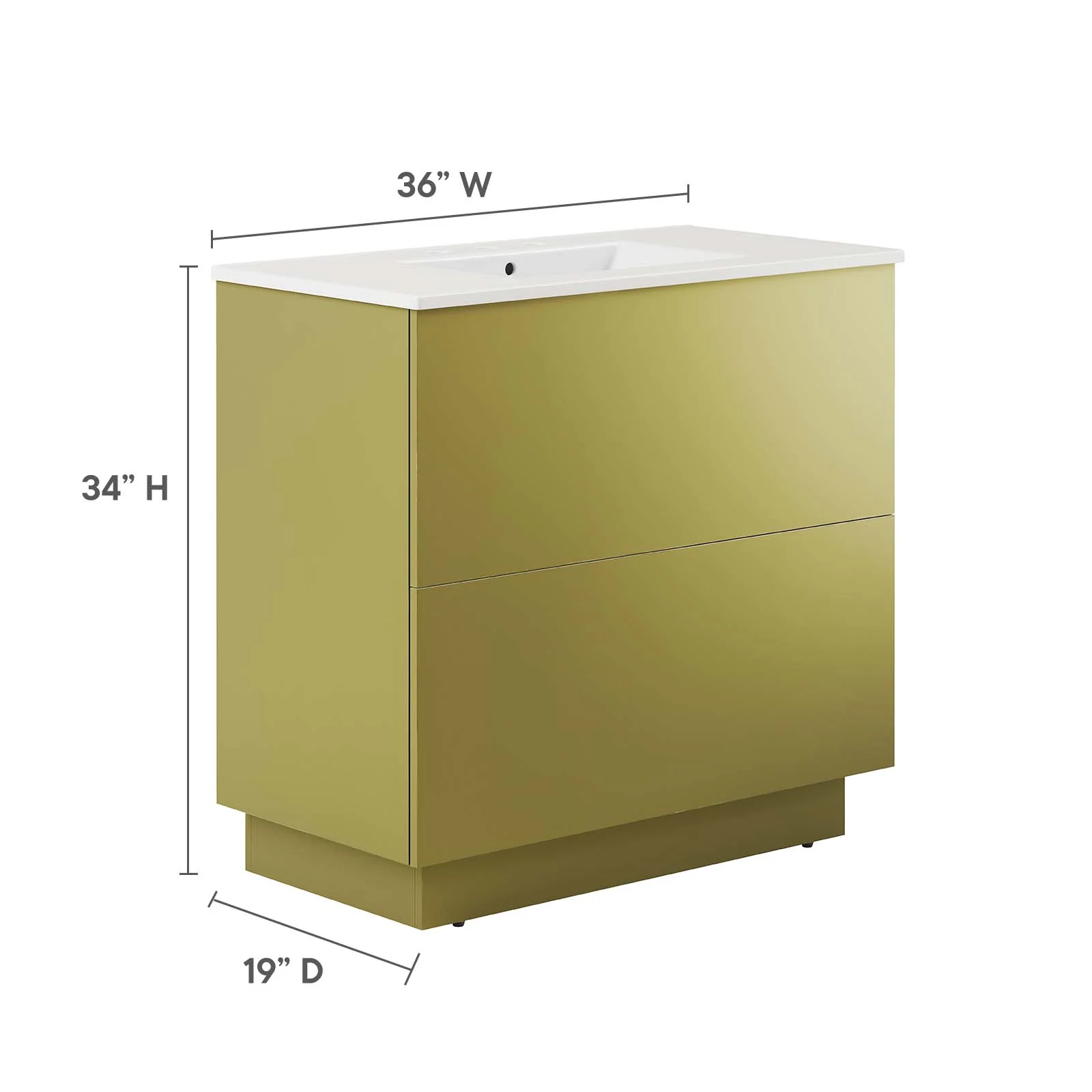 Quantum 36" Bathroom Vanity By Modway - EEI-6429 - Image 5