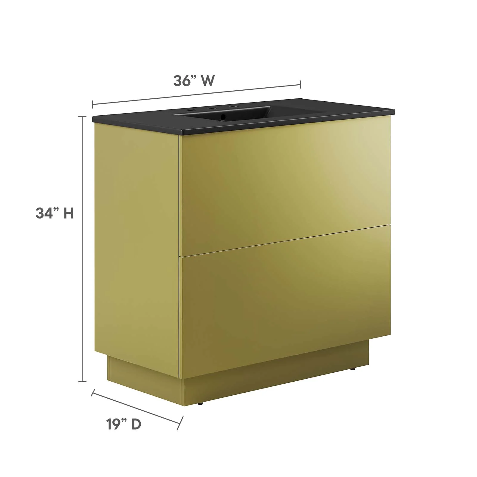Quantum 36" Bathroom Vanity By Modway - EEI-6430 - Image 5