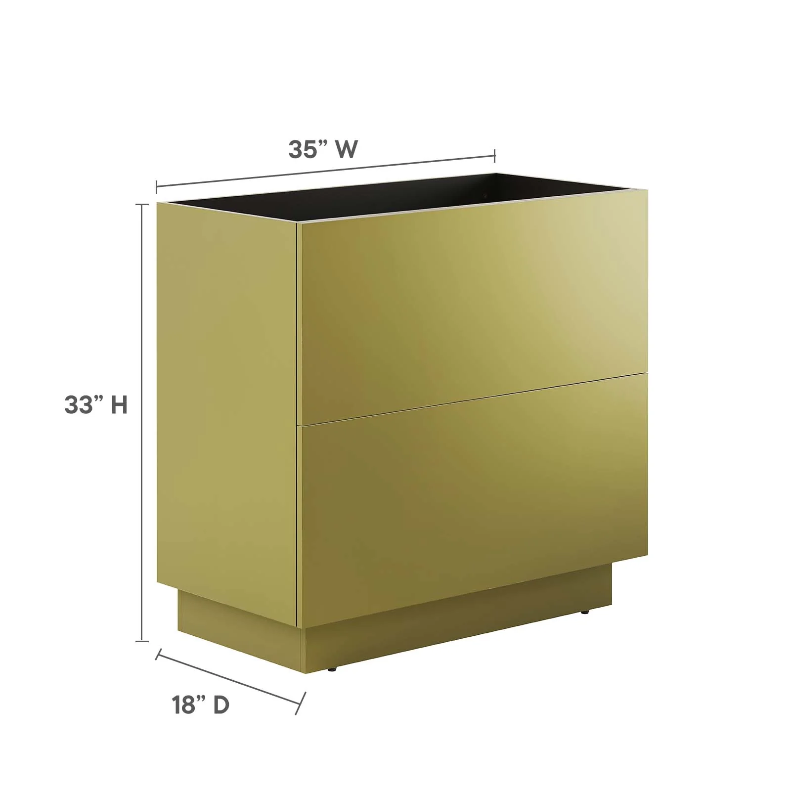 Quantum 36" Bathroom Vanity Cabinet (Sink Basin Not Included) By Modway - EEI-6134 - Image 7
