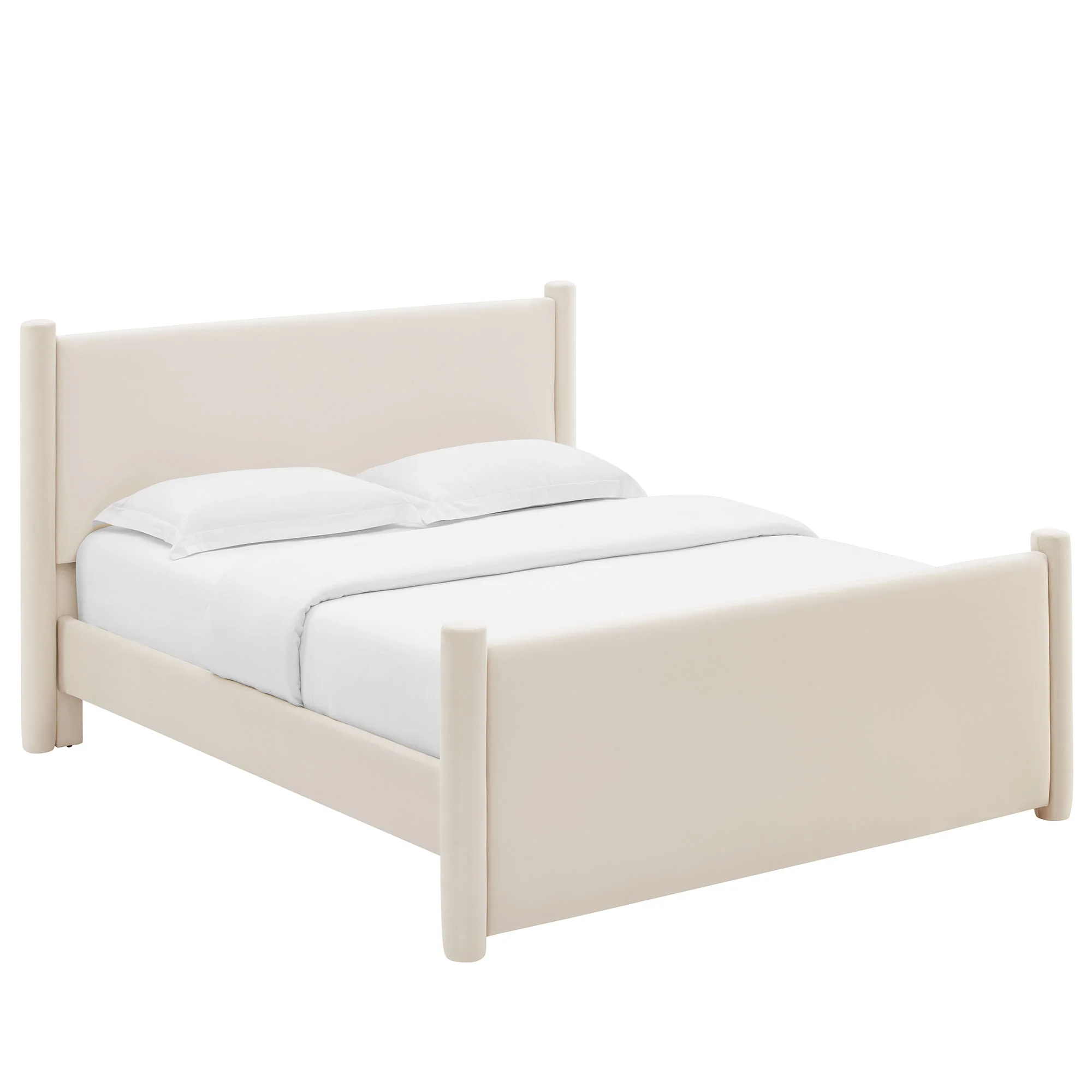 Rael Performance Velvet Full Platform Bed by Modway - Image 2