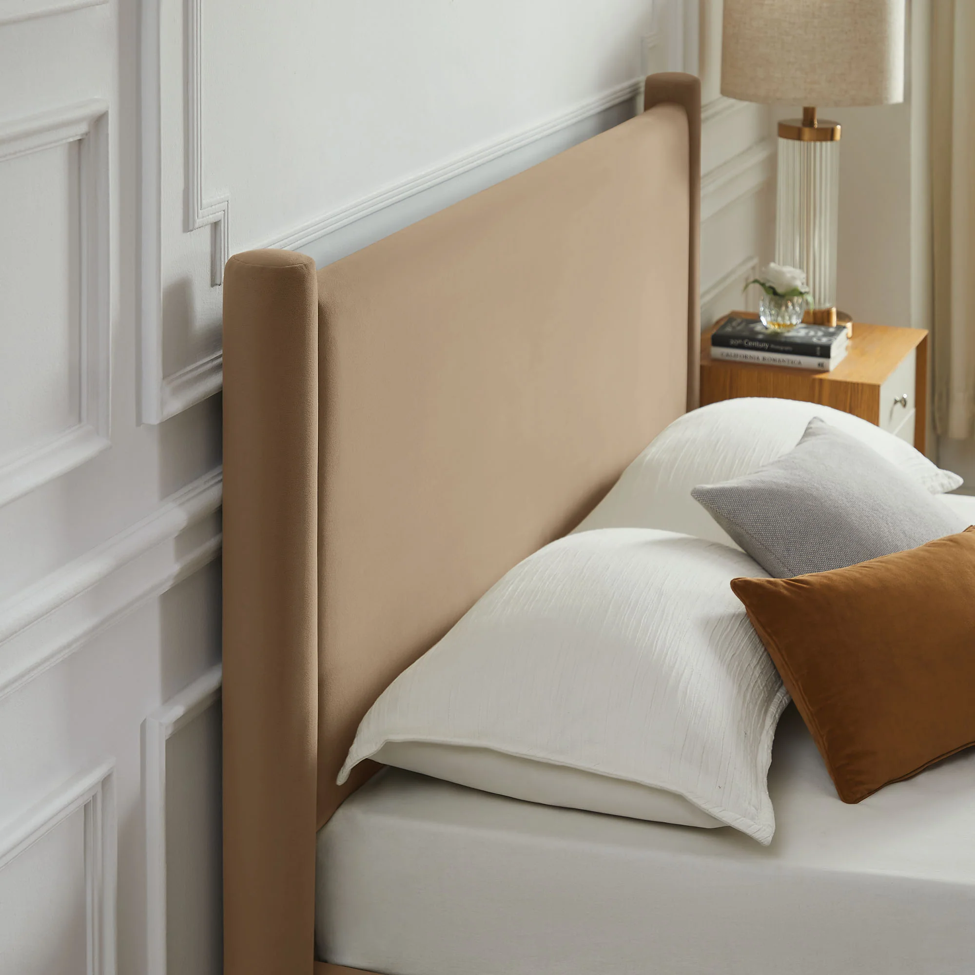 Rael Performance Velvet Full Platform Bed by Modway - Image 33