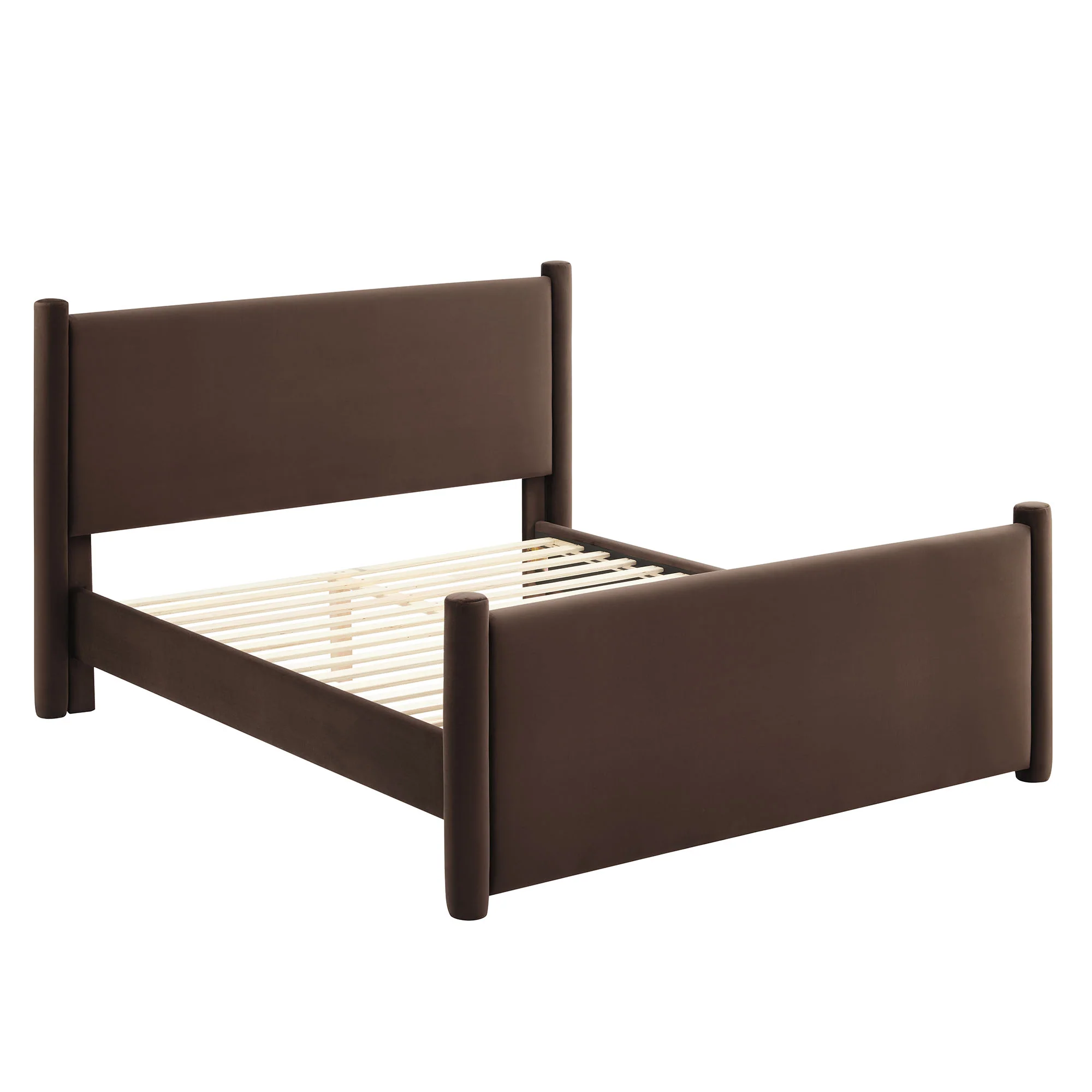 Rael Performance Velvet King Platform Bed by Modway - Image 11