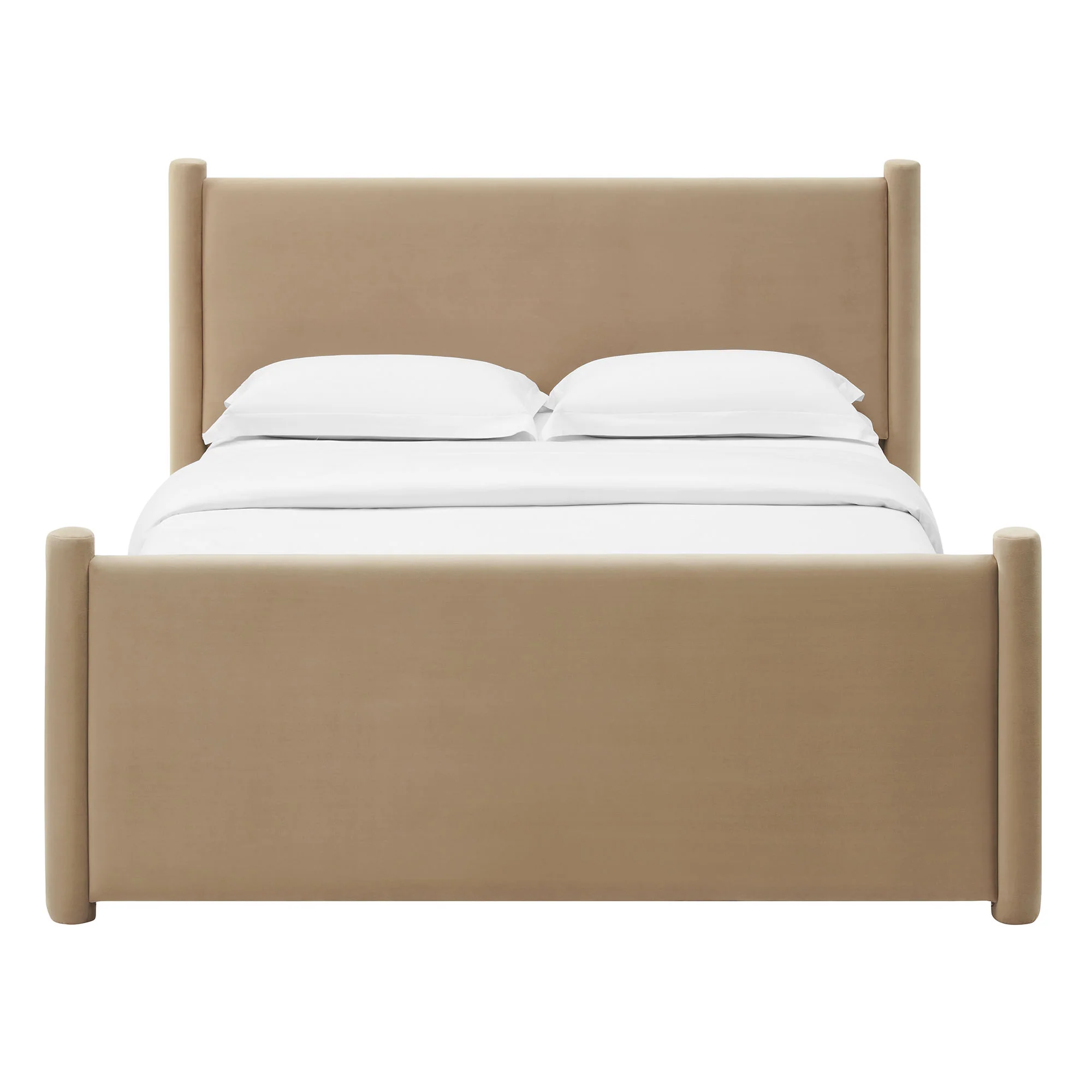 Rael Performance Velvet Queen Platform Bed by Modway - Image 31