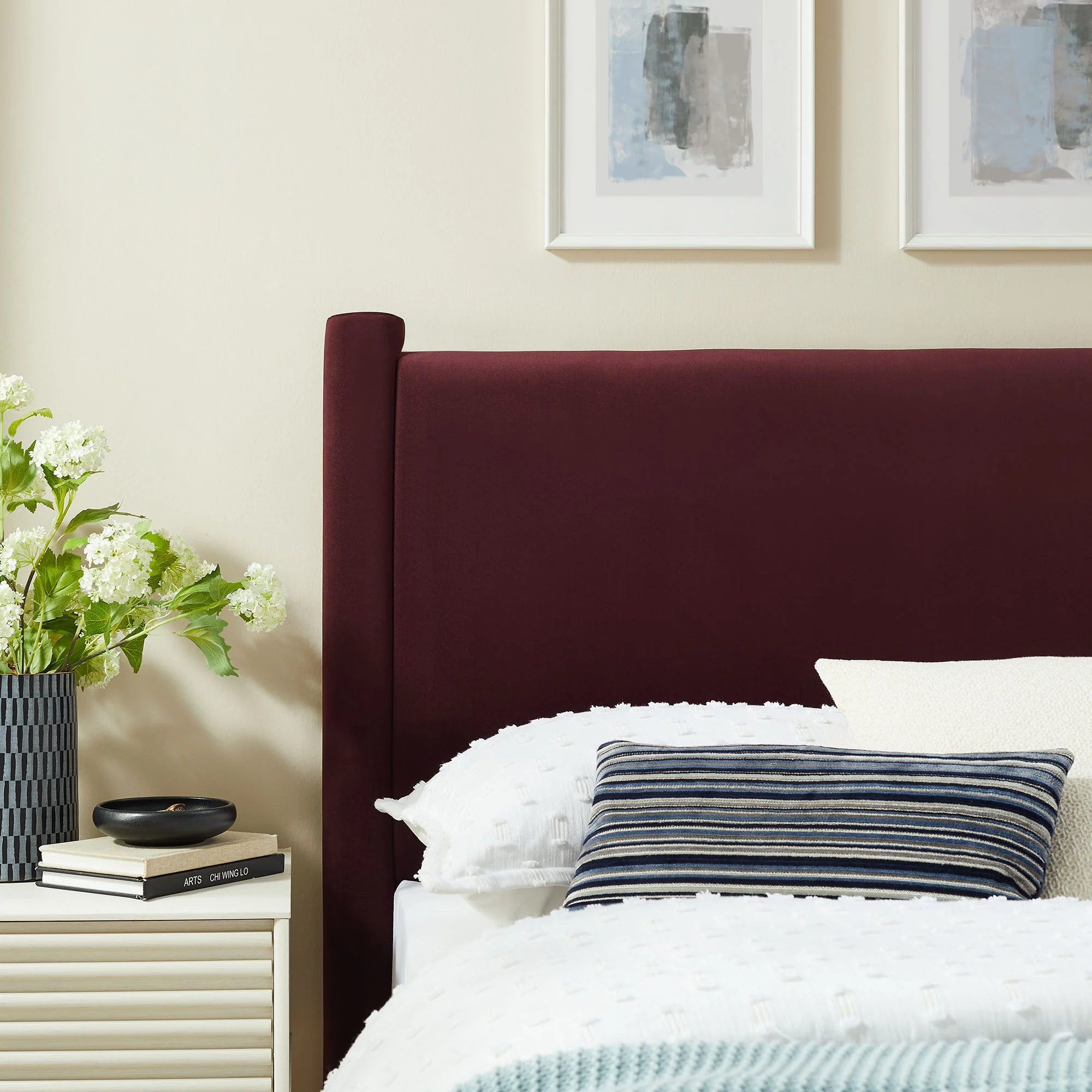 Rael Performance Velvet Twin Headboard by Modway - Image 18