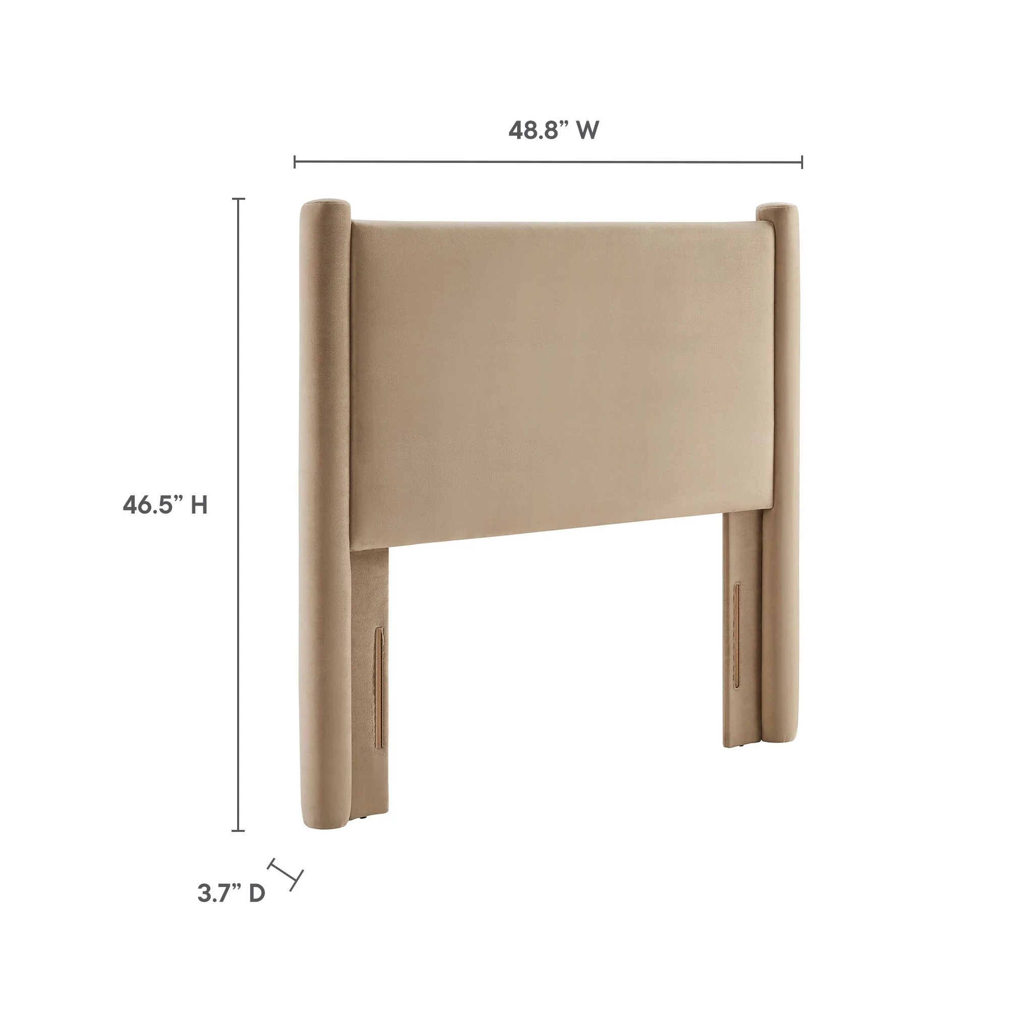 Rael Performance Velvet Twin Headboard by Modway - Image 28