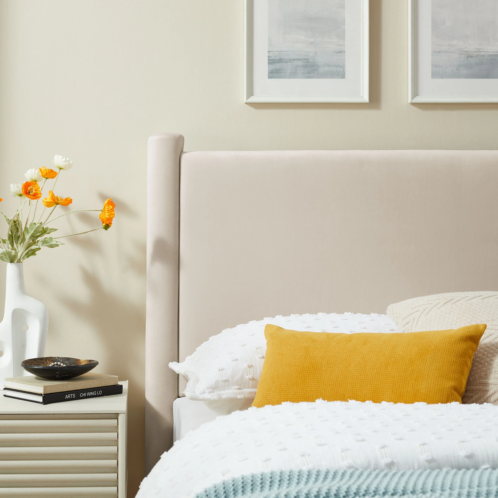 Rael Performance Velvet Twin Headboard by Modway - Image 5