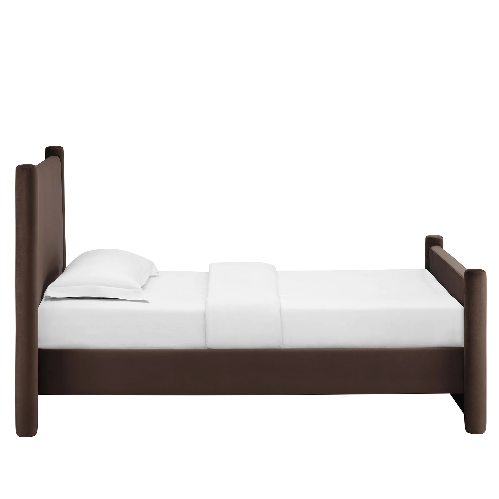 Rael Performance Velvet Twin Platform Bed by Modway - Image 12