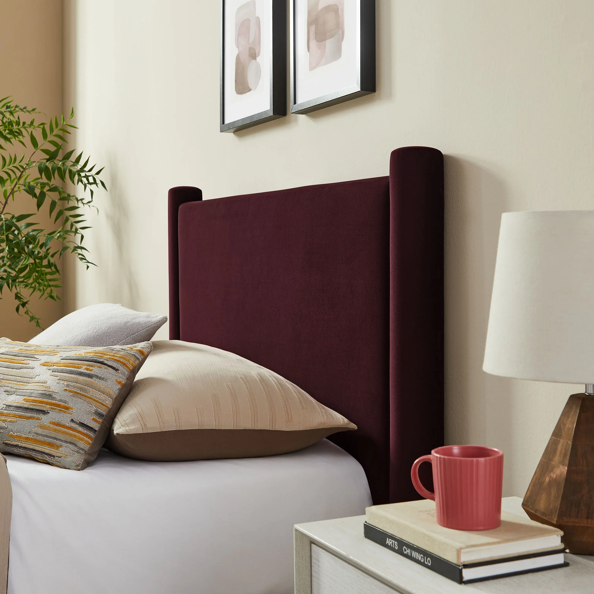Rael Performance Velvet Twin Platform Bed by Modway - Image 24