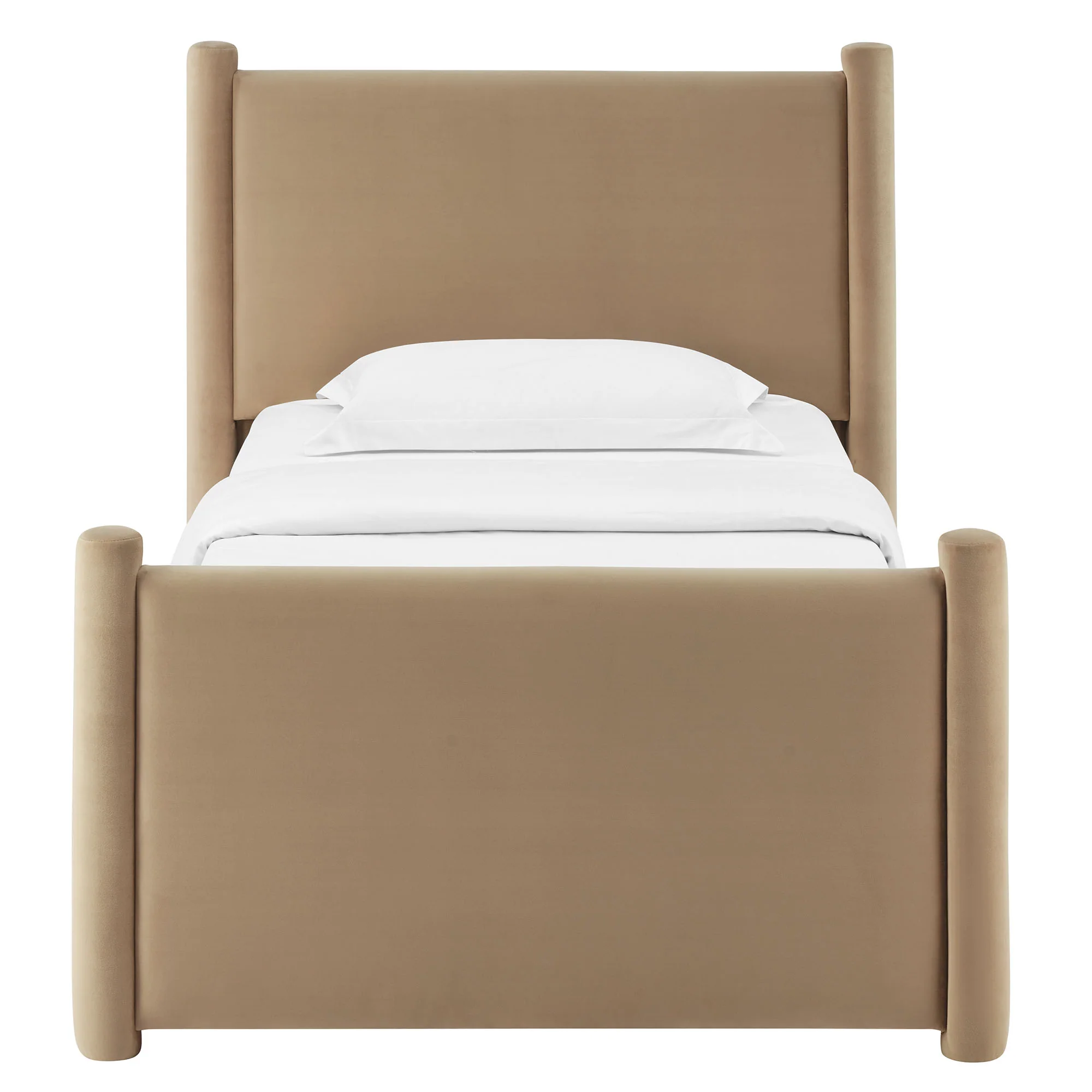 Rael Performance Velvet Twin Platform Bed by Modway - Image 31