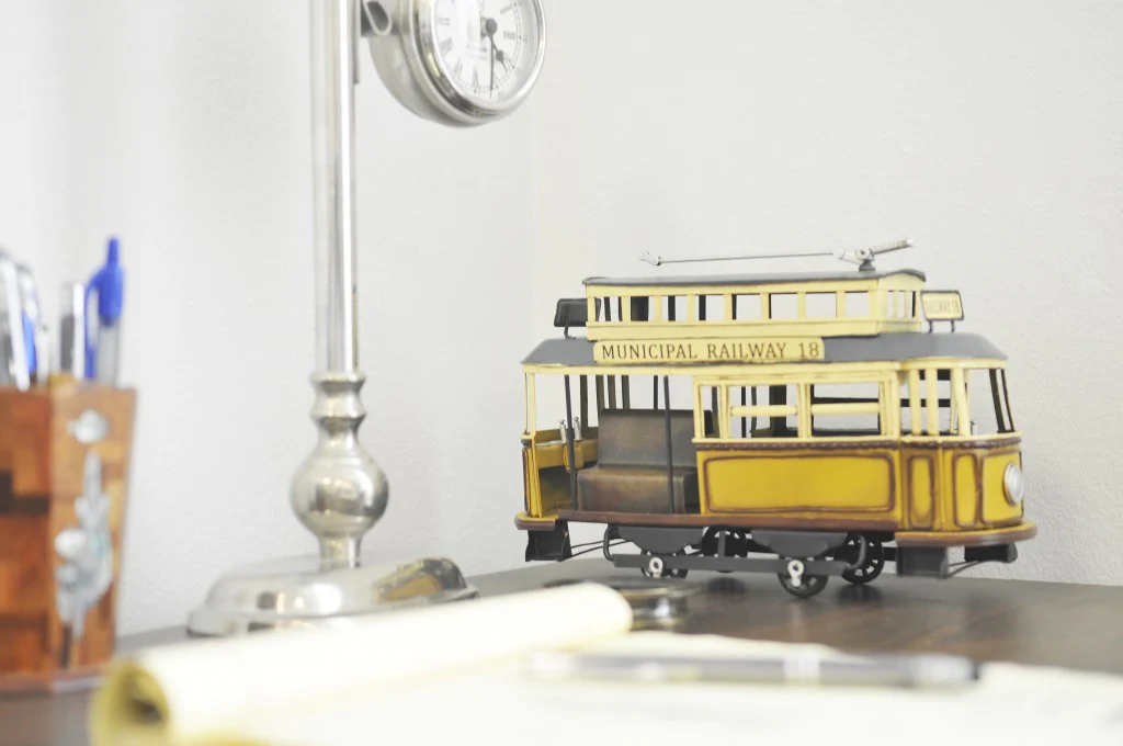 Railway Cable Car Sculpture By Homeroots - Image 5