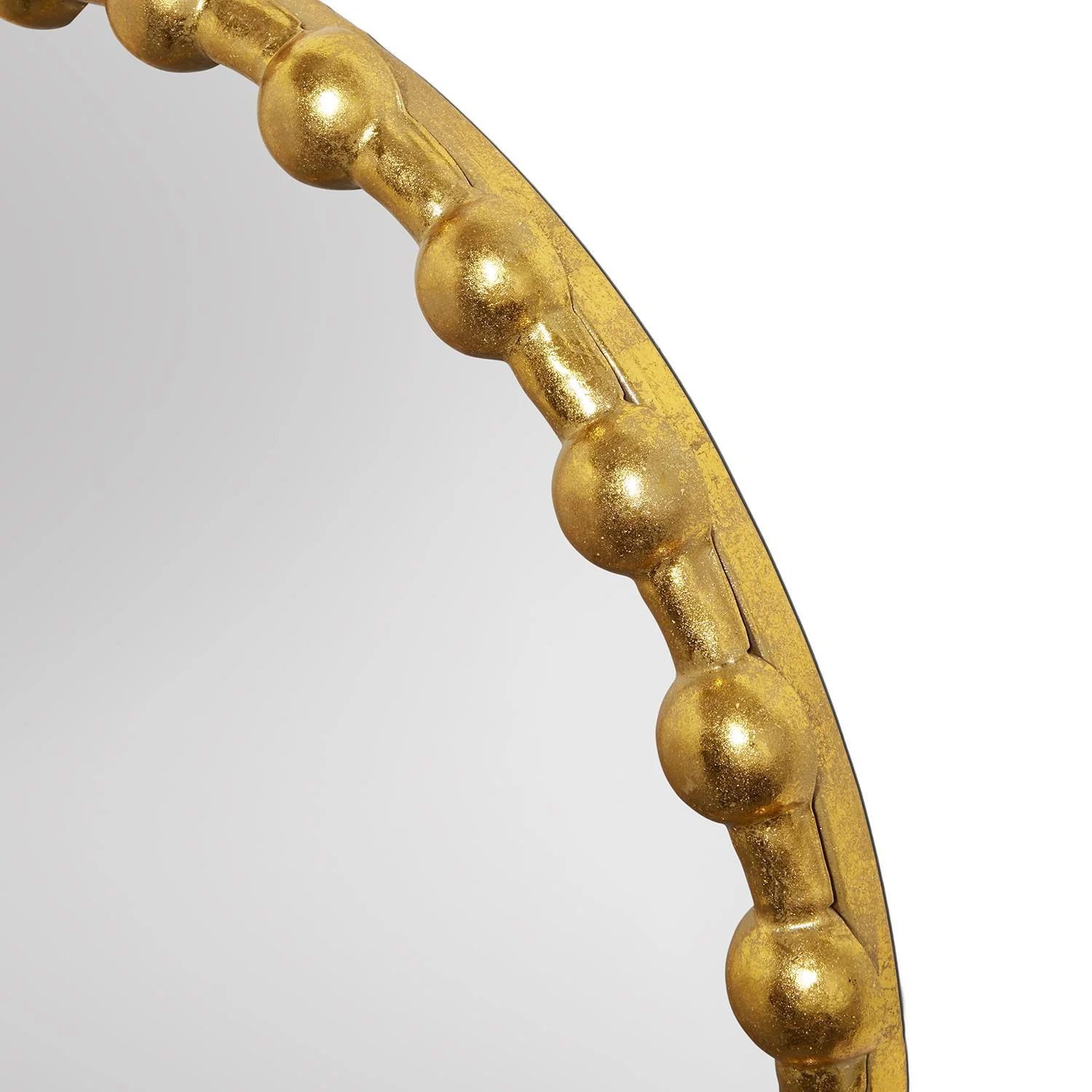 Raleigh Golden Mirror Wall Decor By Two's Company - Image 3