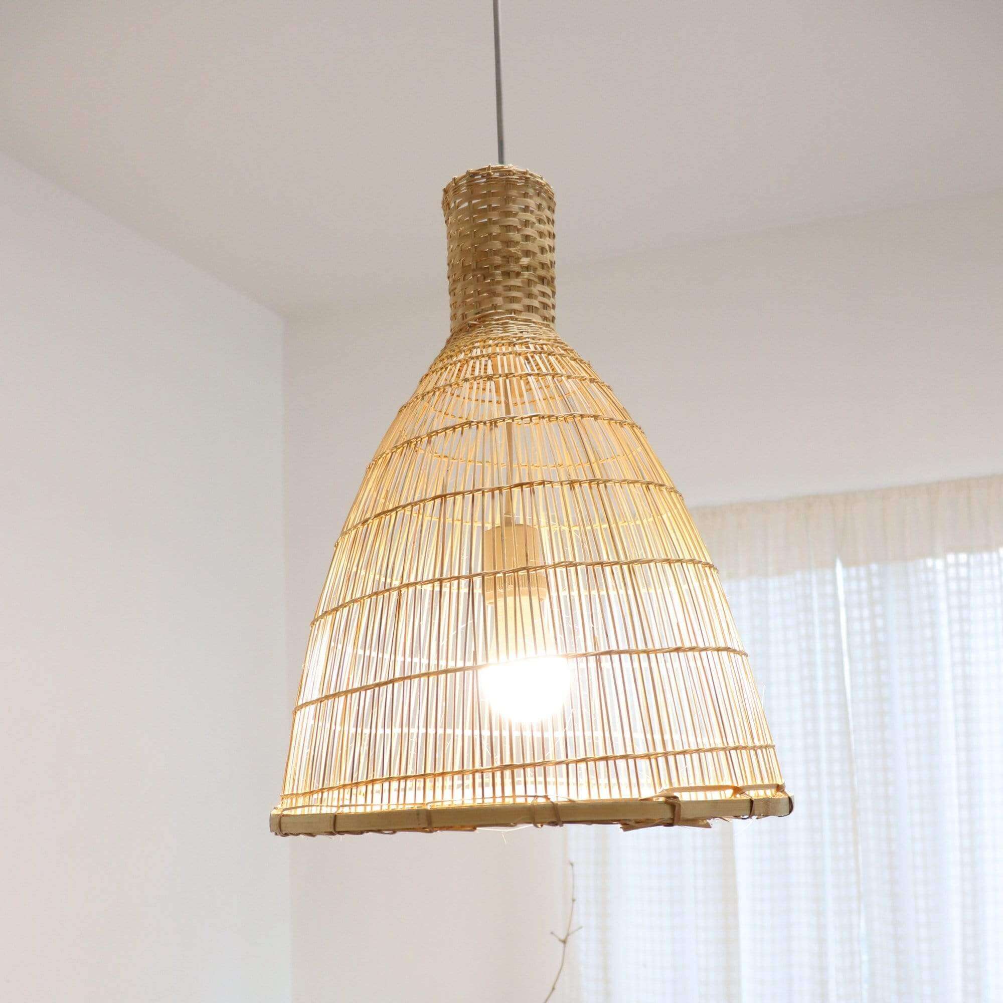 Rasri -  Bamboo Pendant Light Shade By Thaihome - Image 2