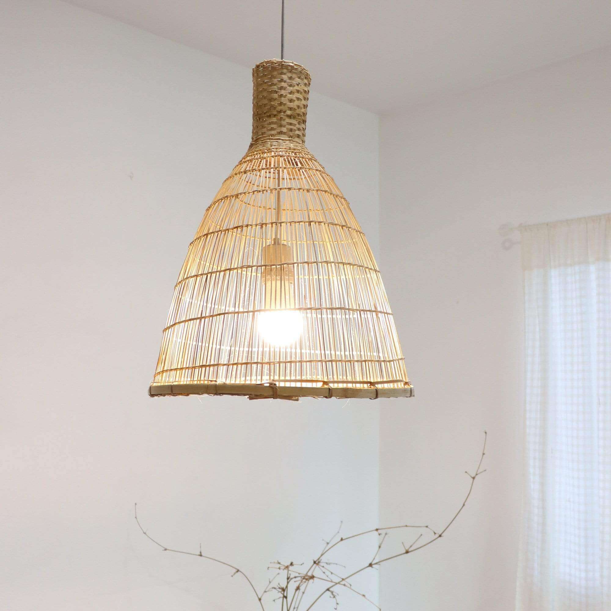Rasri -  Bamboo Pendant Light Shade By Thaihome - Image 3