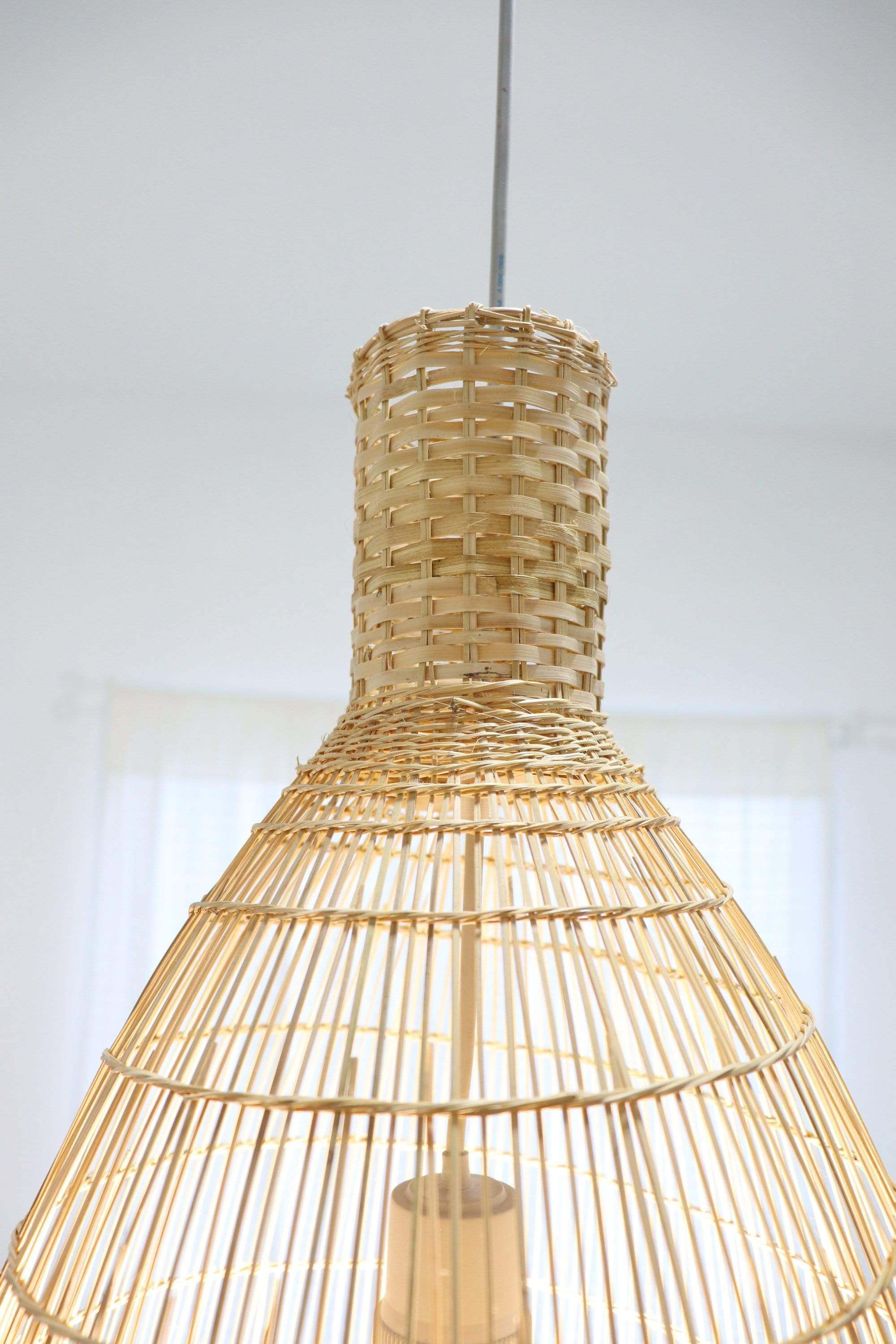 Rasri -  Bamboo Pendant Light Shade By Thaihome - Image 5