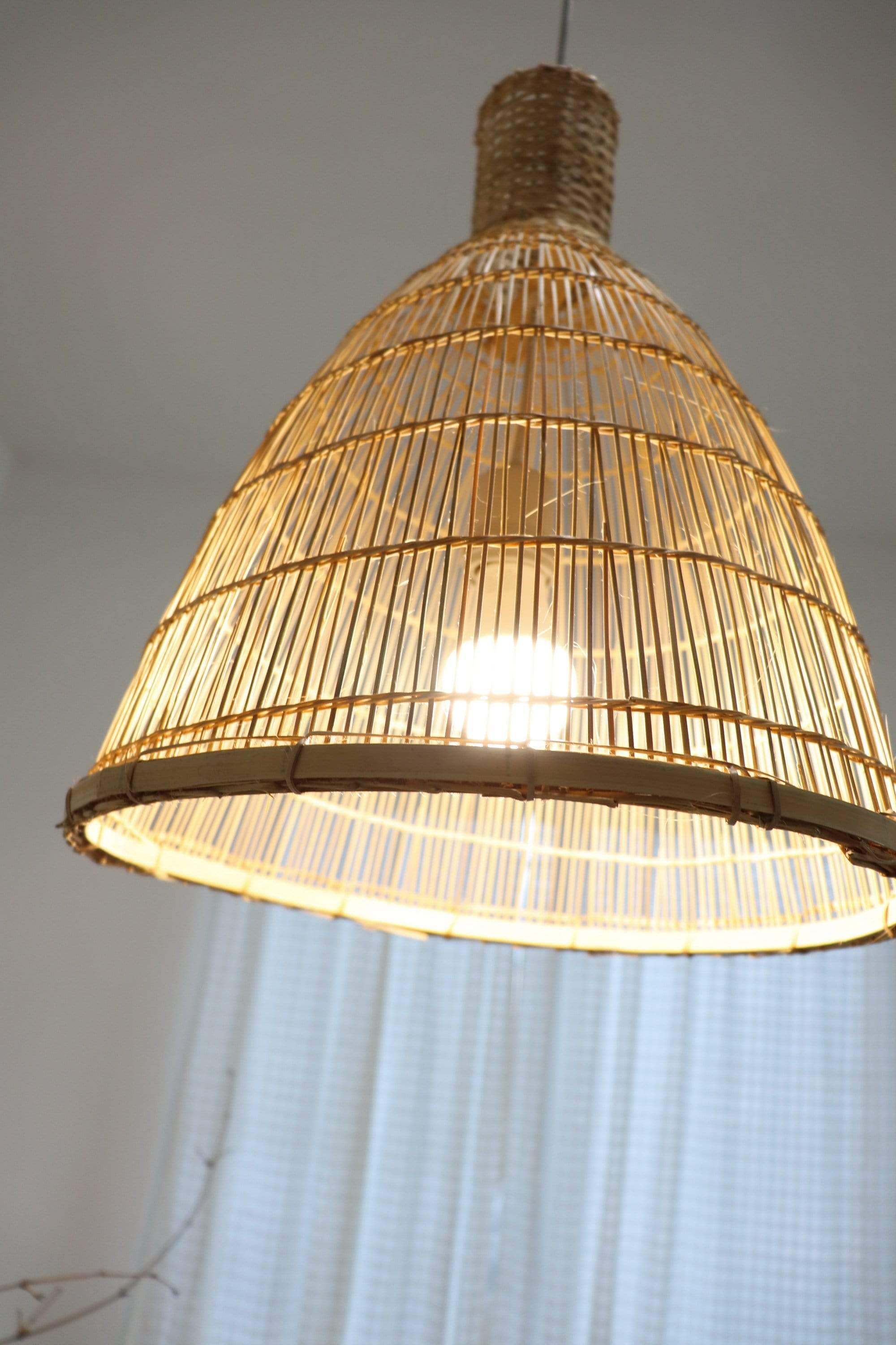 Rasri -  Bamboo Pendant Light Shade By Thaihome - Image 6