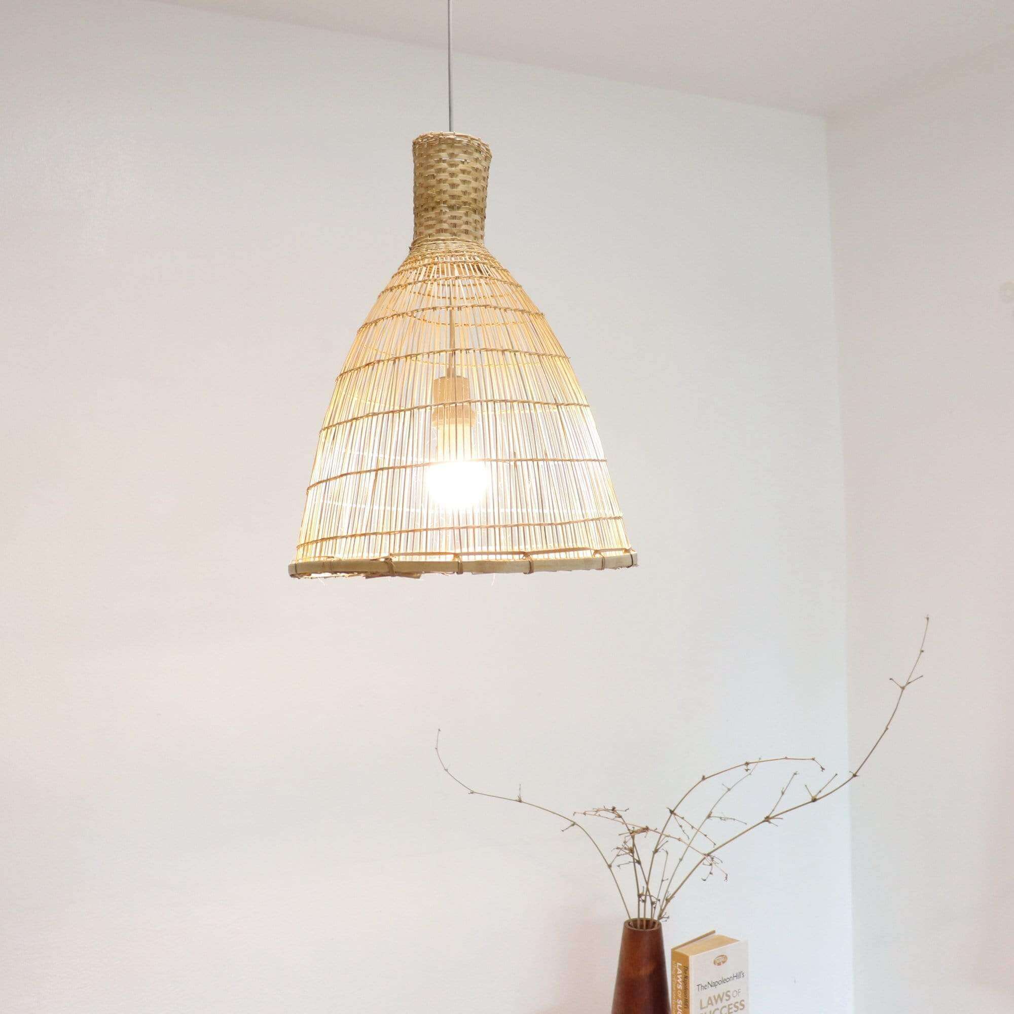Rasri -  Bamboo Pendant Light Shade By Thaihome - Image 7